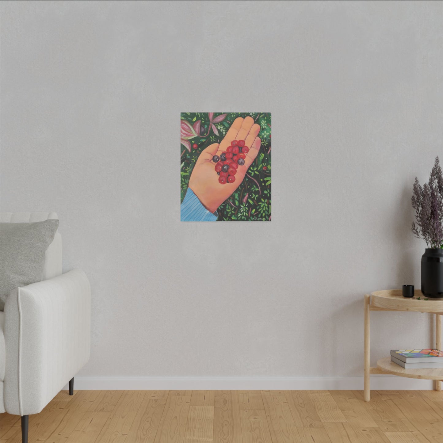 My daughter - Canvas Print - Nature-inspired Stretched Wall Decor