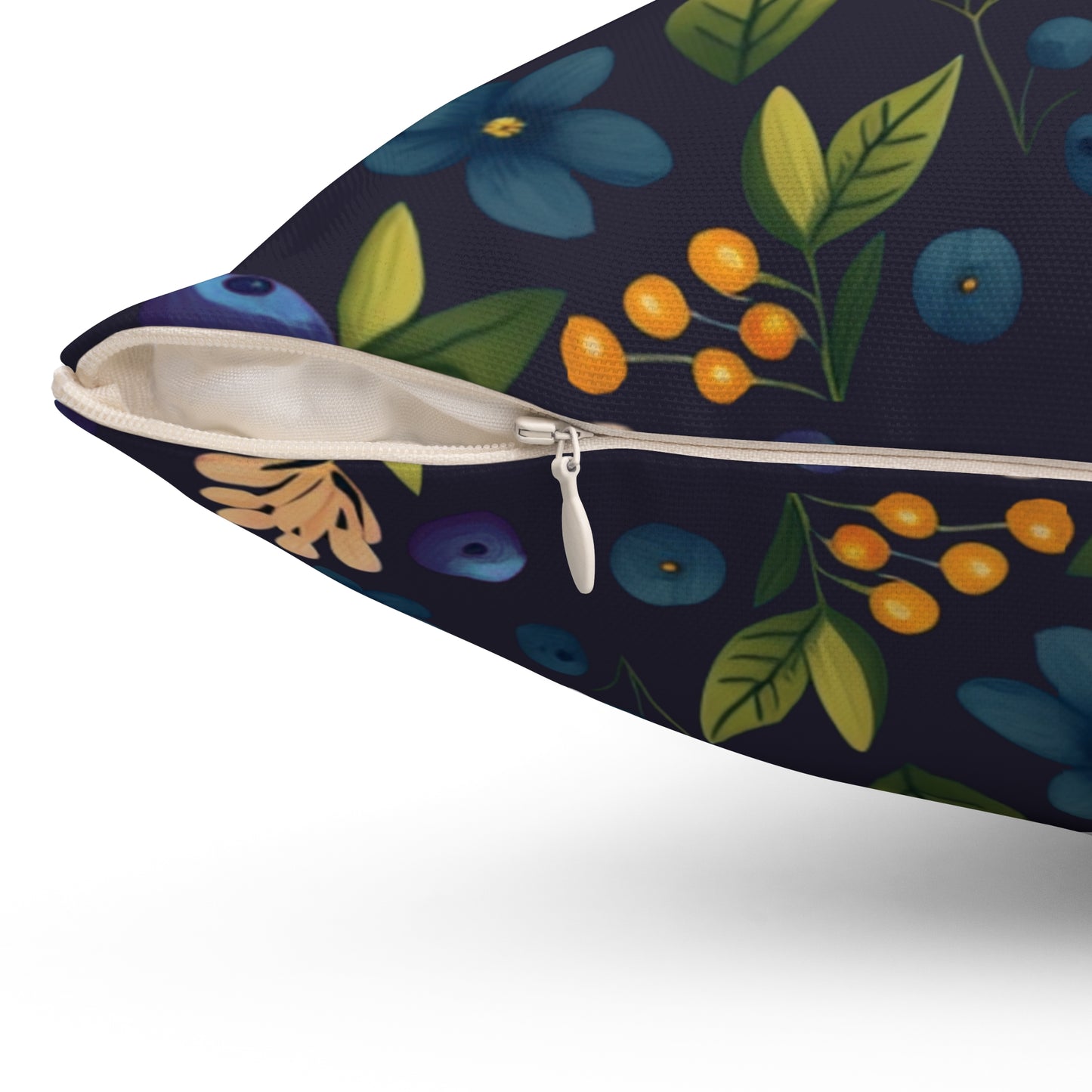 Blueberry Dream Square Pillow