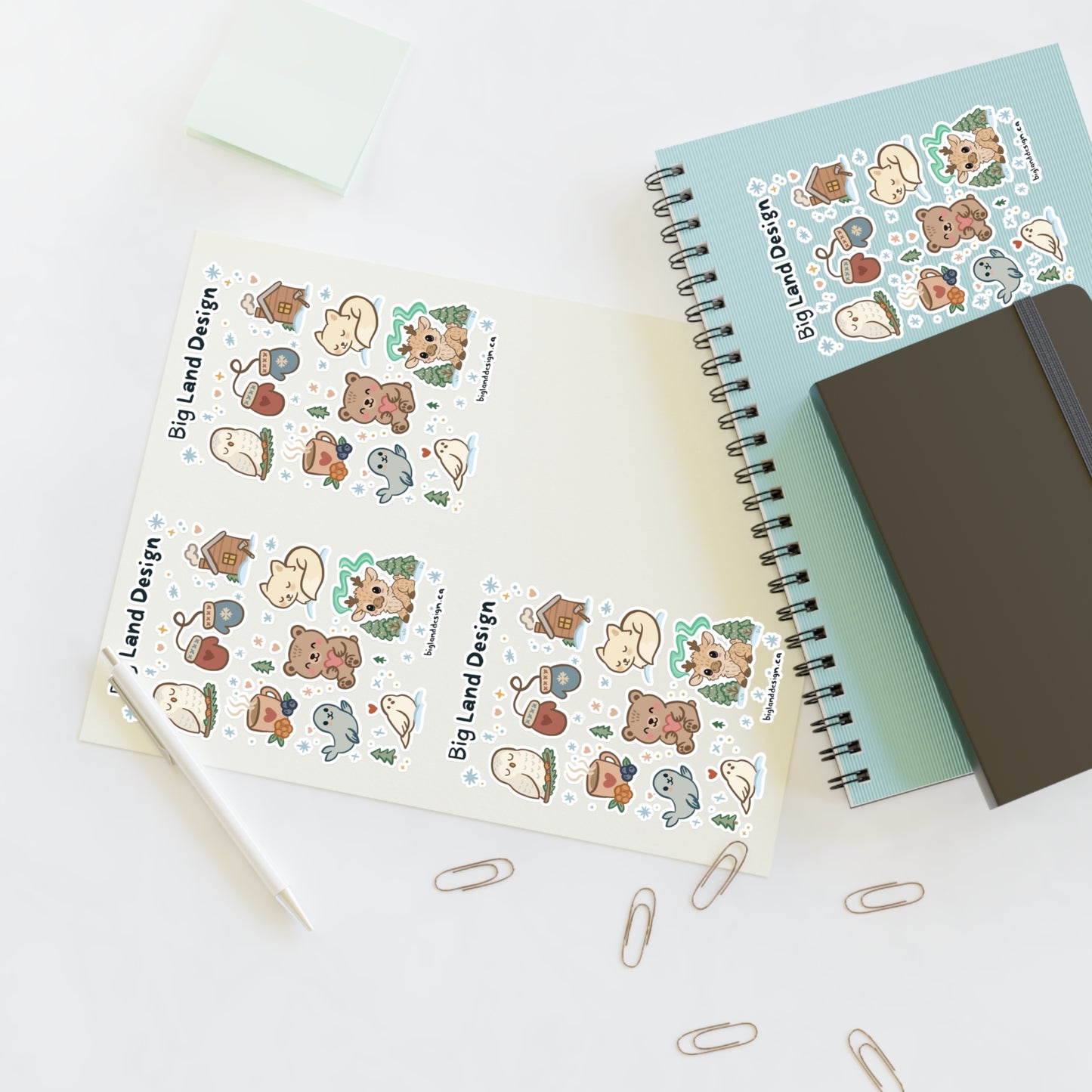 Labrador Critters Cozy Sticker Sheets
