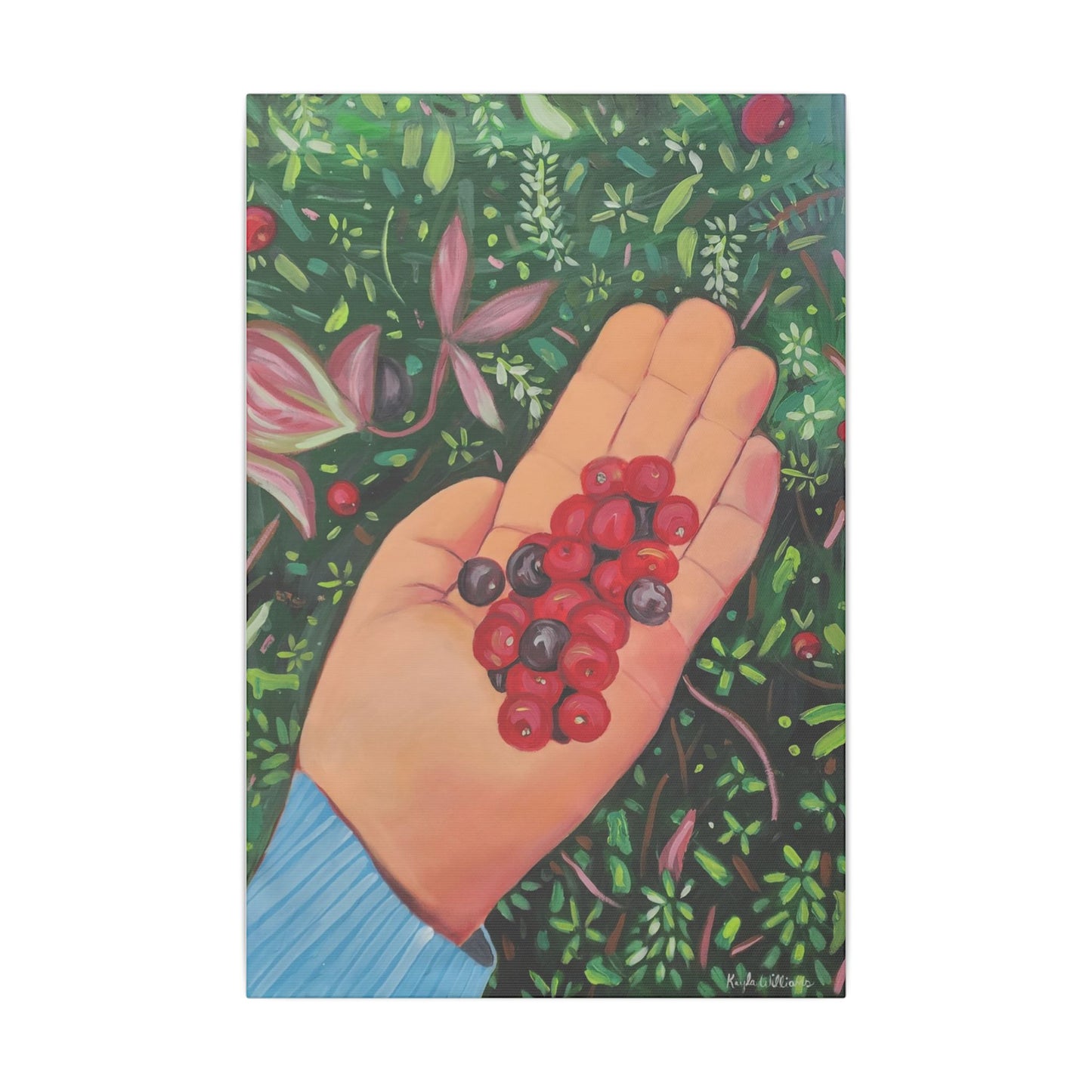 My daughter - Canvas Print - Nature-inspired Stretched Wall Decor