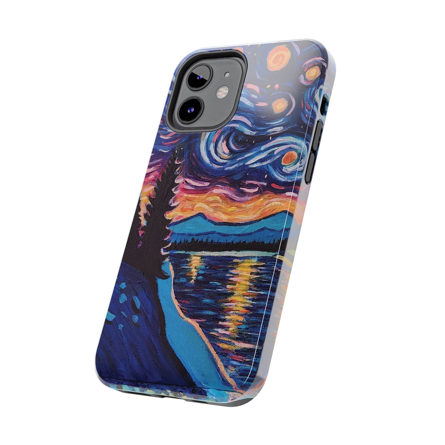 Starry Labrador Night - Tough Phone Cases