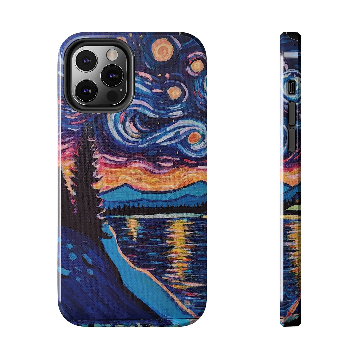 Starry Labrador Night - Tough Phone Cases