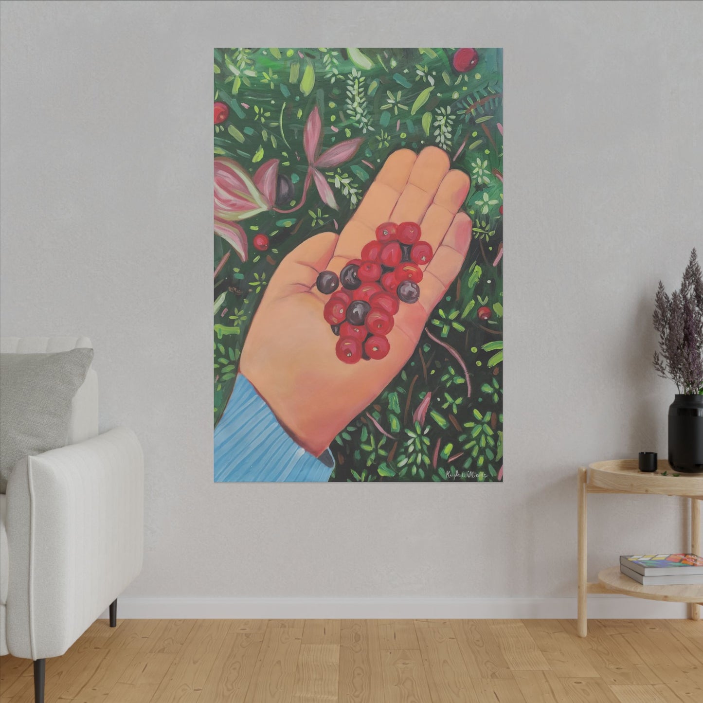 My daughter - Canvas Print - Nature-inspired Stretched Wall Decor
