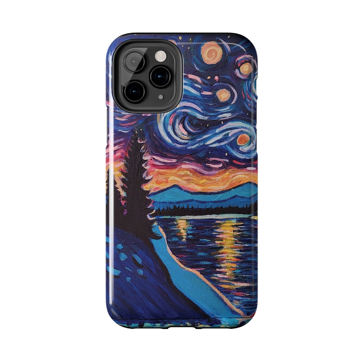 Starry Labrador Night - Tough Phone Cases