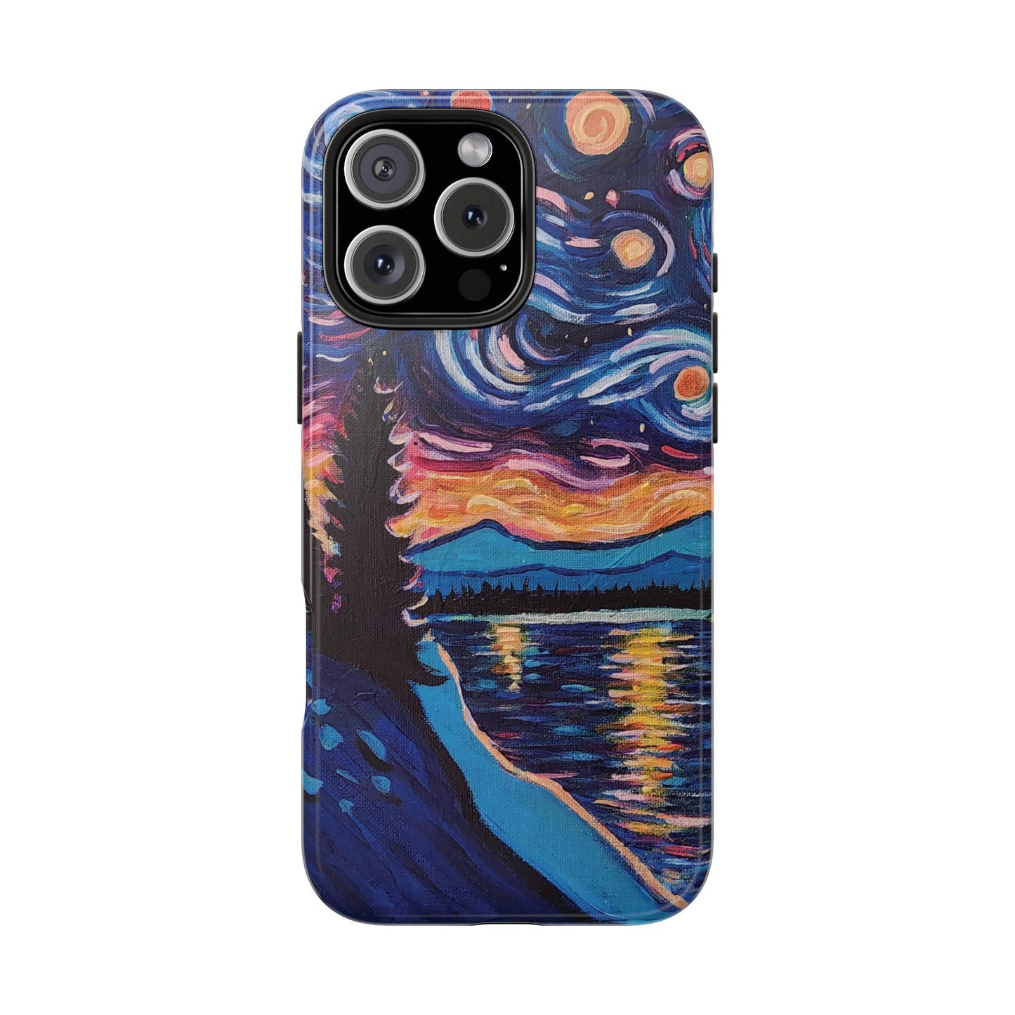 Starry Labrador Night - Tough Phone Cases