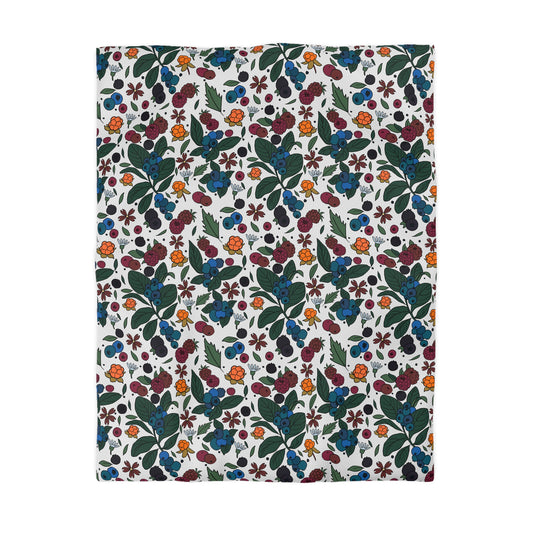 Berrypicking - Microfiber Duvet Cover