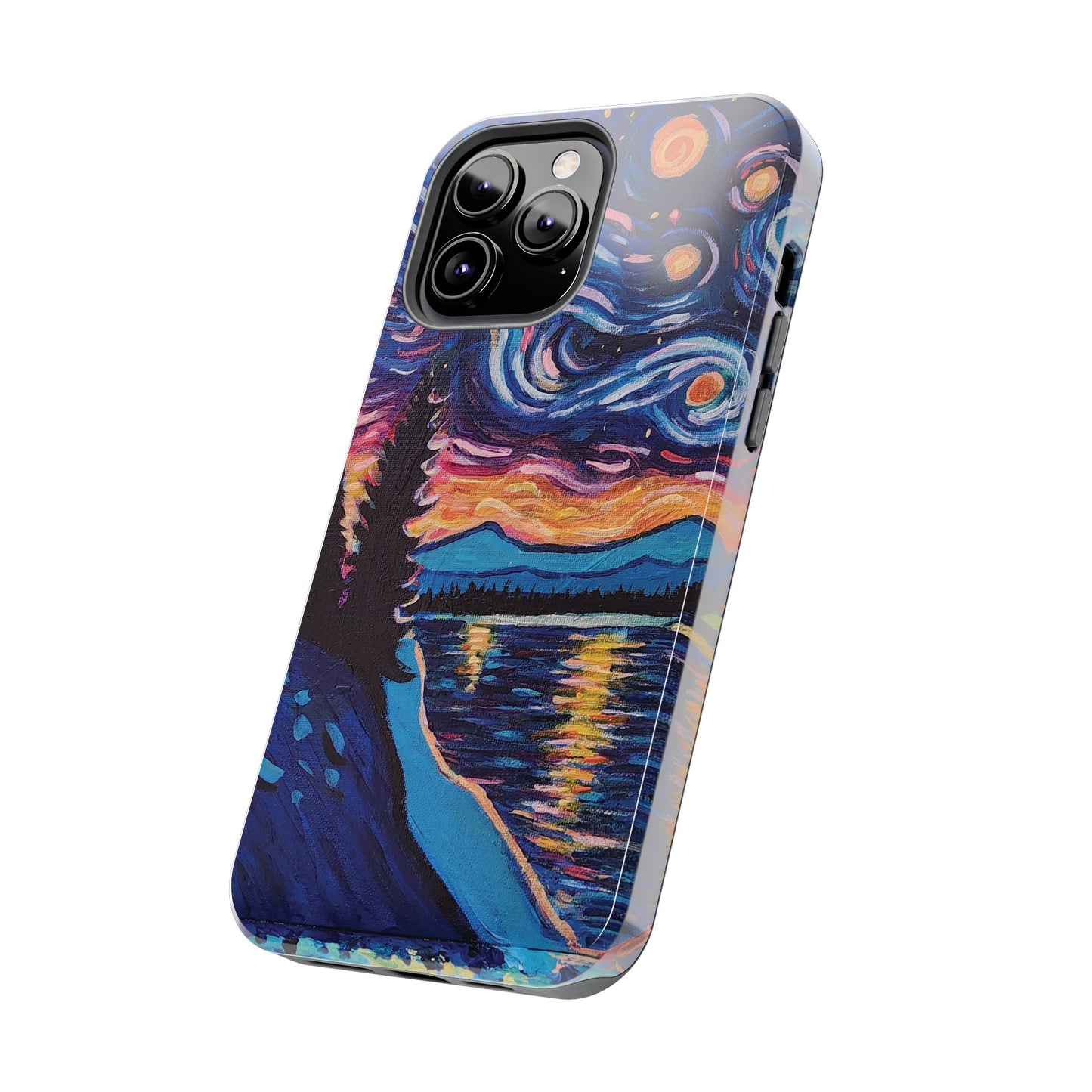 Starry Labrador Night - Tough Phone Cases