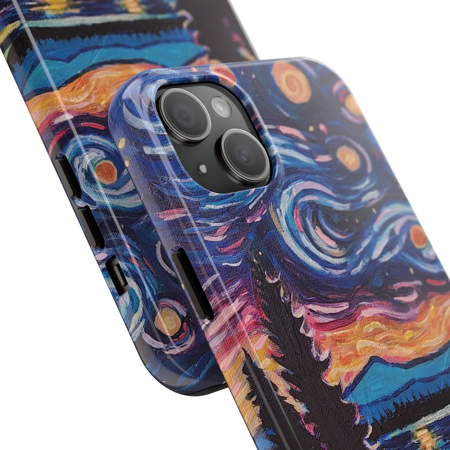 Starry Labrador Night - Tough Phone Cases