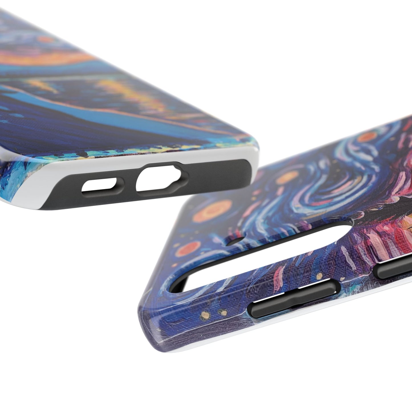 Starry Labrador Night - Tough Phone Cases