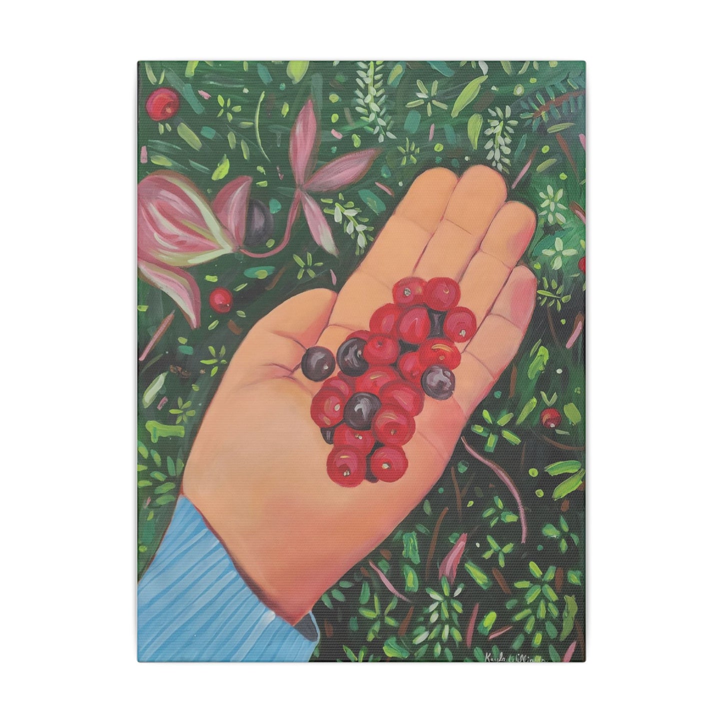 My daughter - Canvas Print - Nature-inspired Stretched Wall Decor