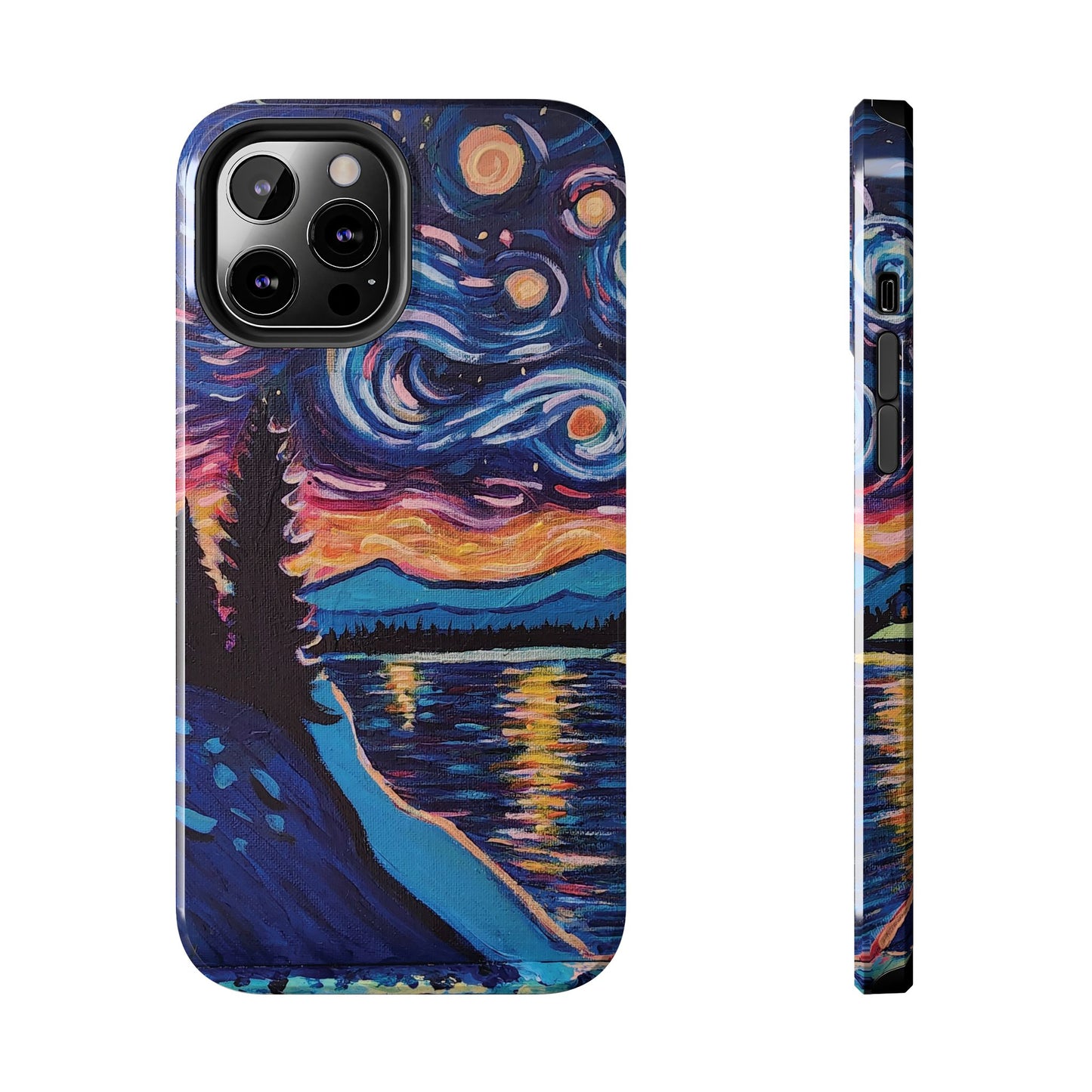 Starry Labrador Night - Tough Phone Cases