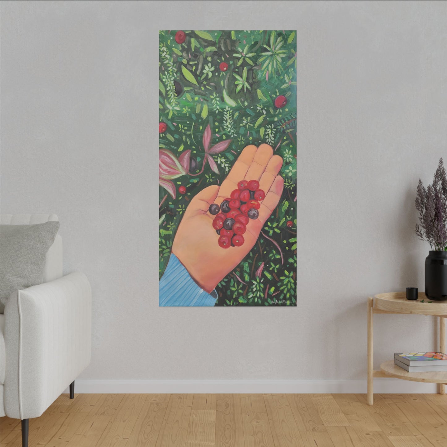 My daughter - Canvas Print - Nature-inspired Stretched Wall Decor