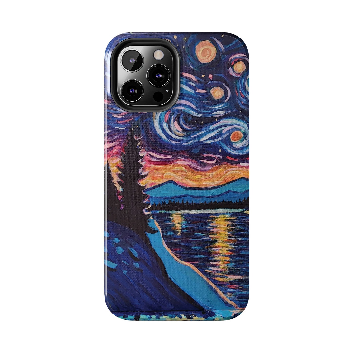 Starry Labrador Night - Tough Phone Cases
