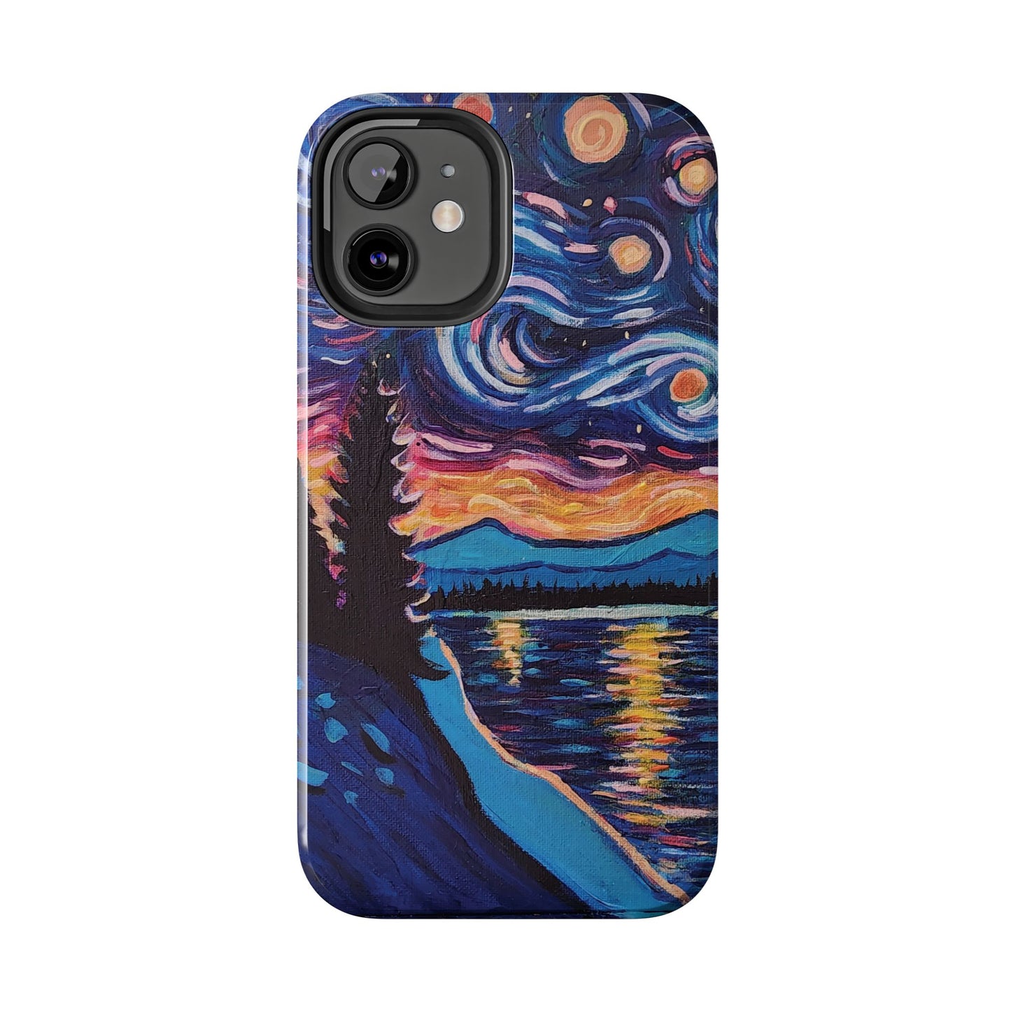 Starry Labrador Night - Tough Phone Cases