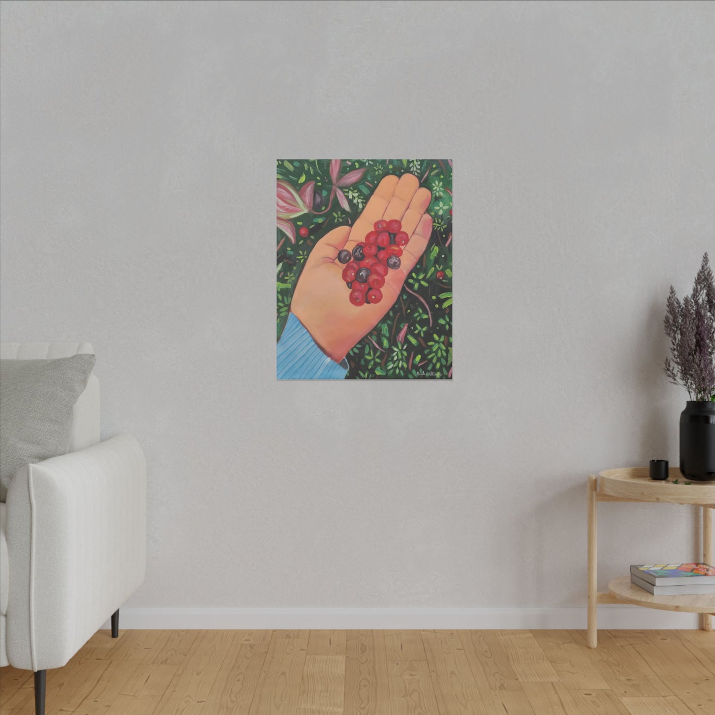 My daughter - Canvas Print - Nature-inspired Stretched Wall Decor