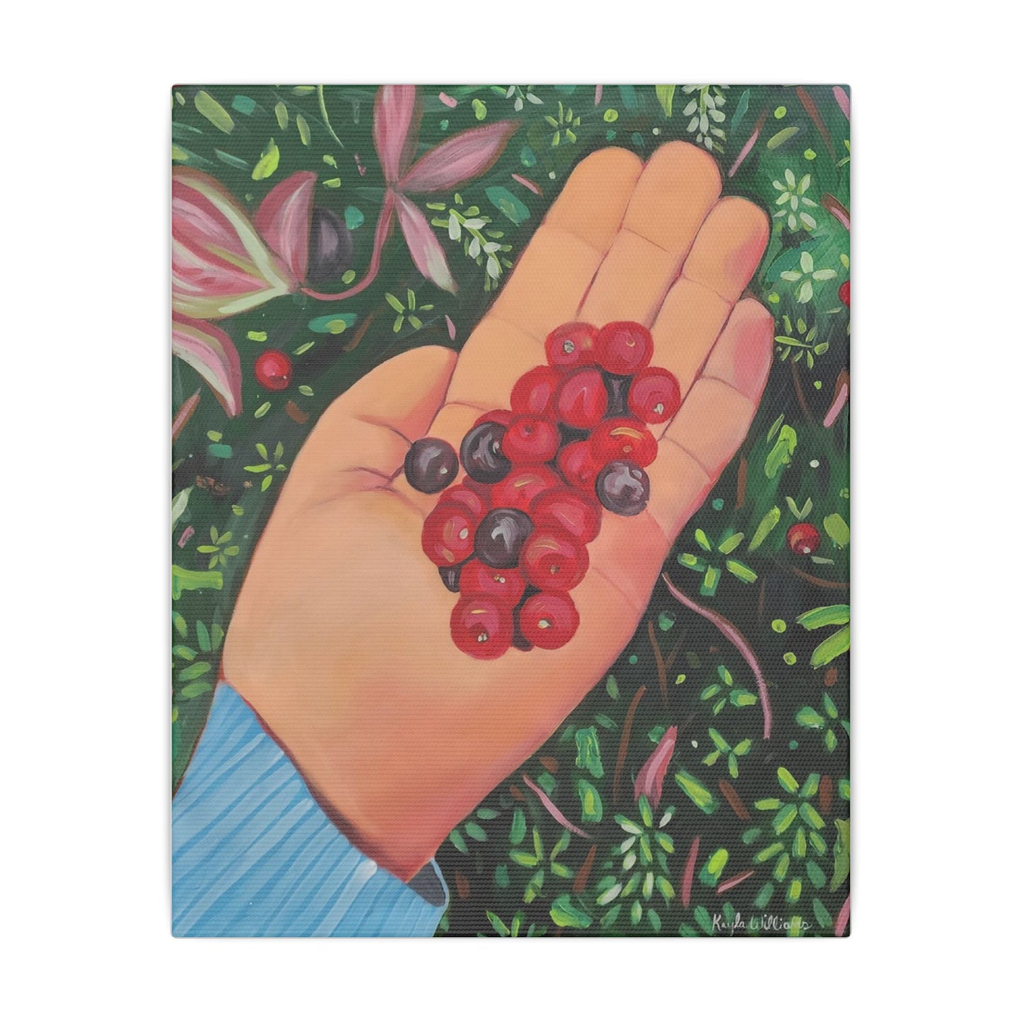 My daughter - Canvas Print - Nature-inspired Stretched Wall Decor