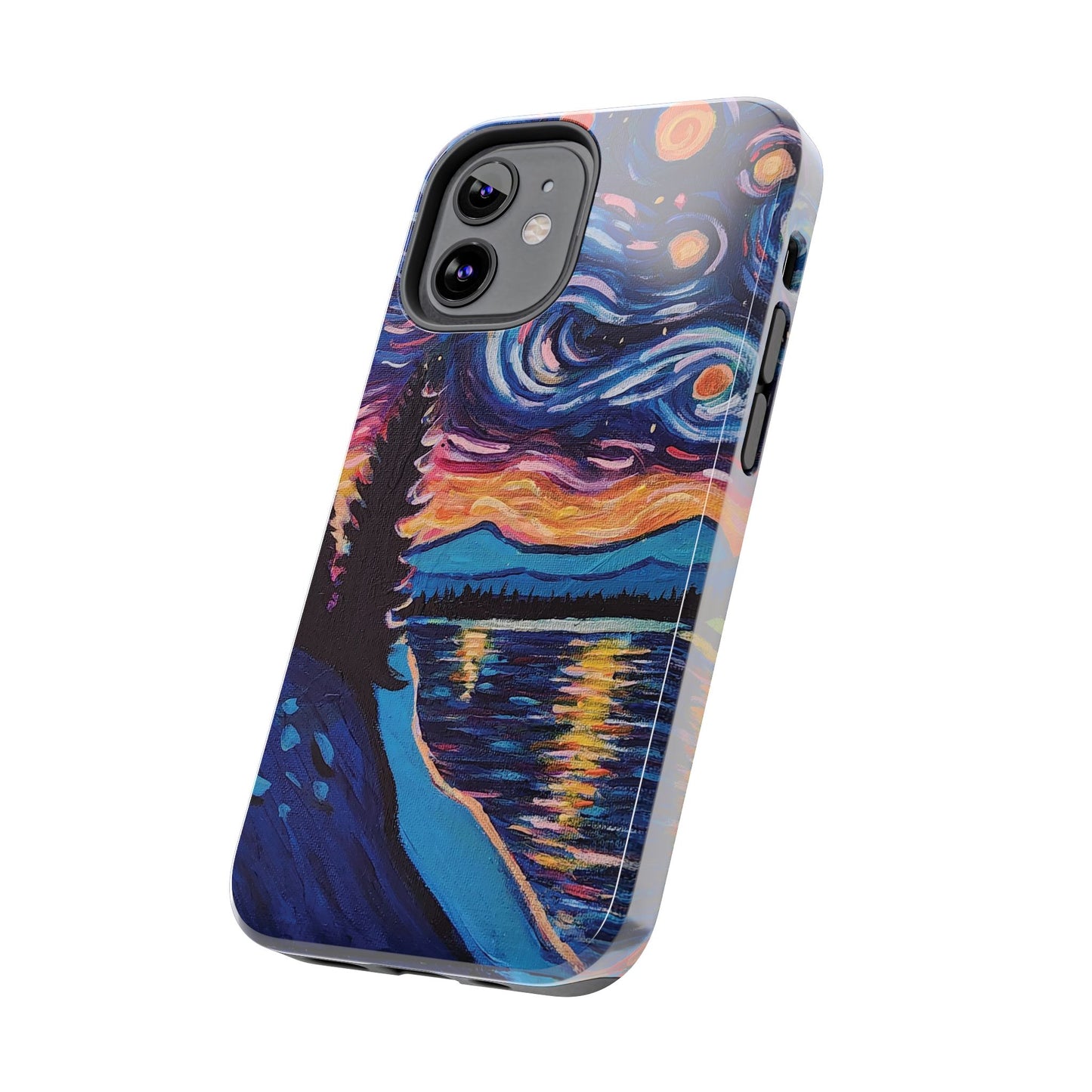 Starry Labrador Night - Tough Phone Cases