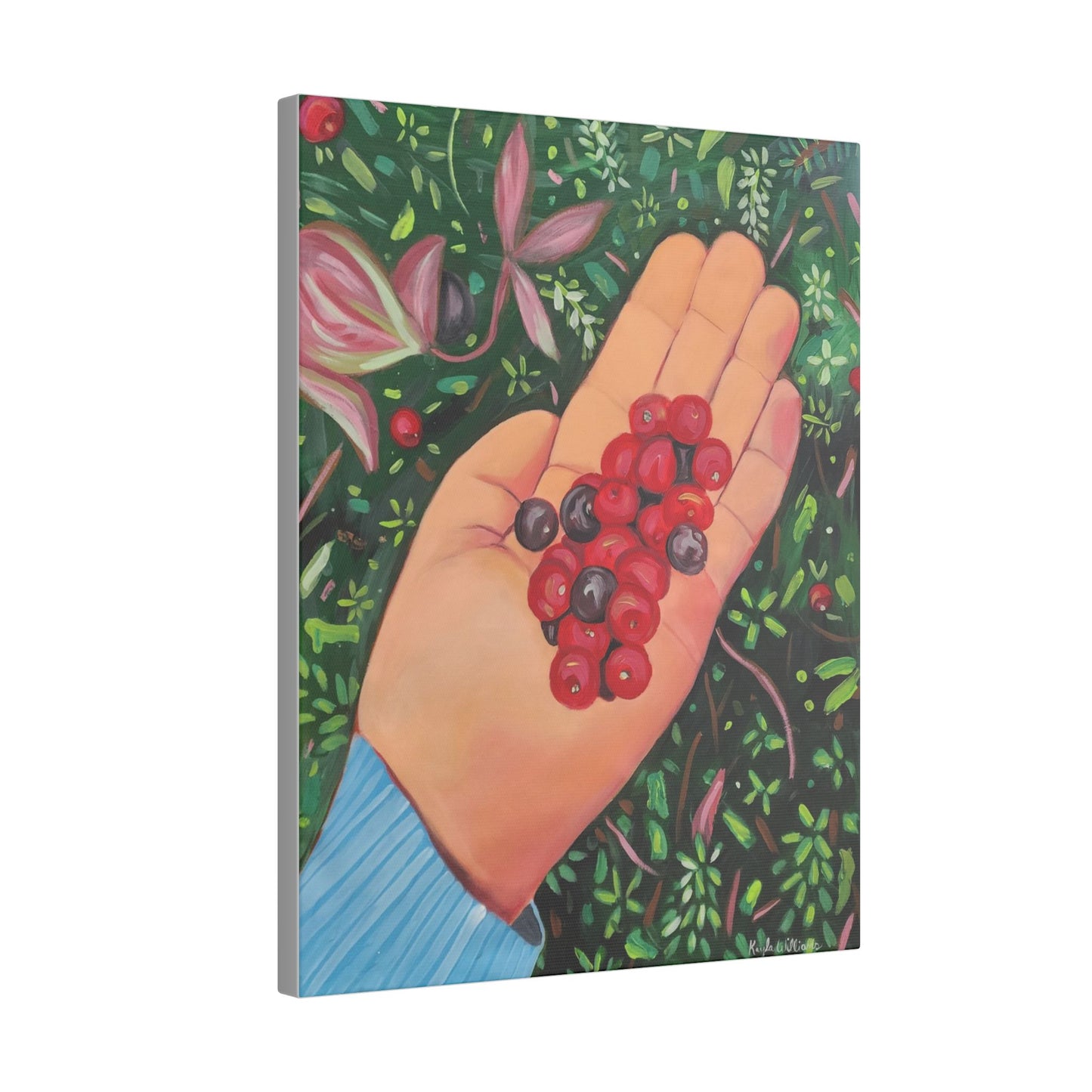 My daughter - Canvas Print - Nature-inspired Stretched Wall Decor