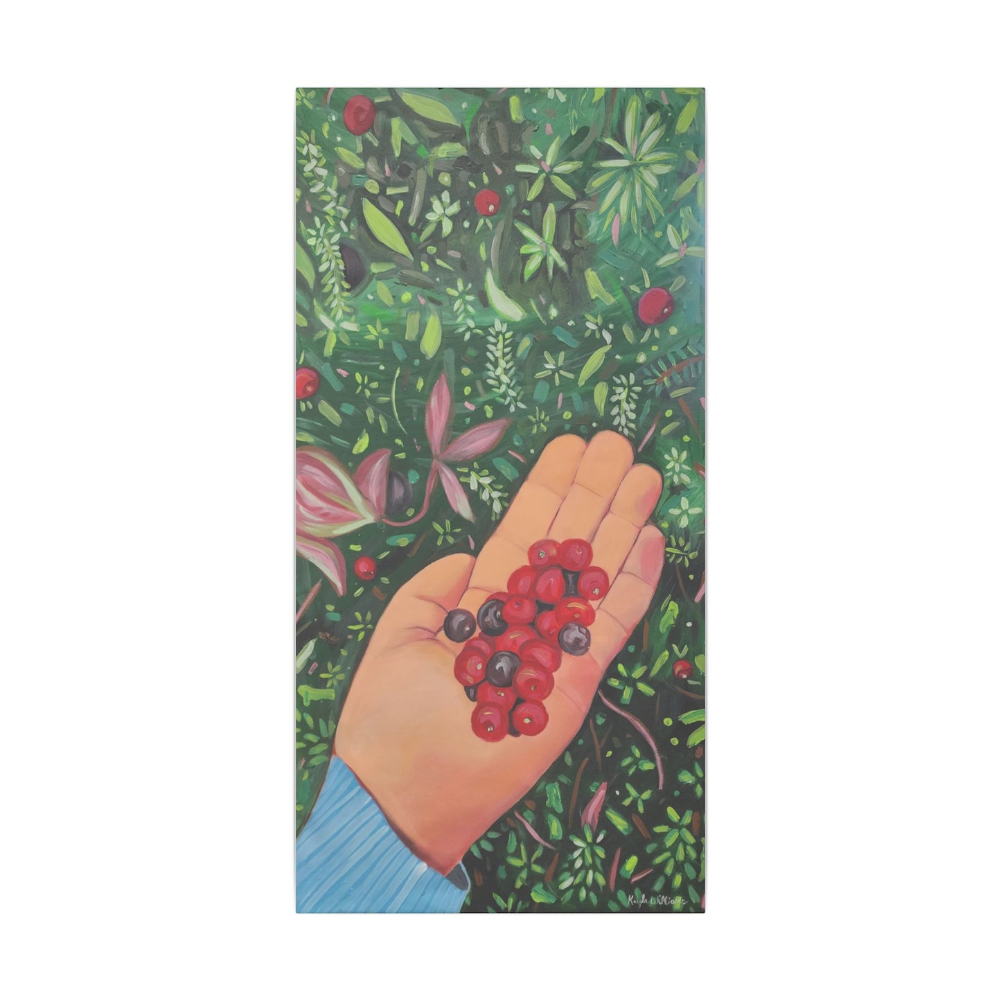 My daughter - Canvas Print - Nature-inspired Stretched Wall Decor