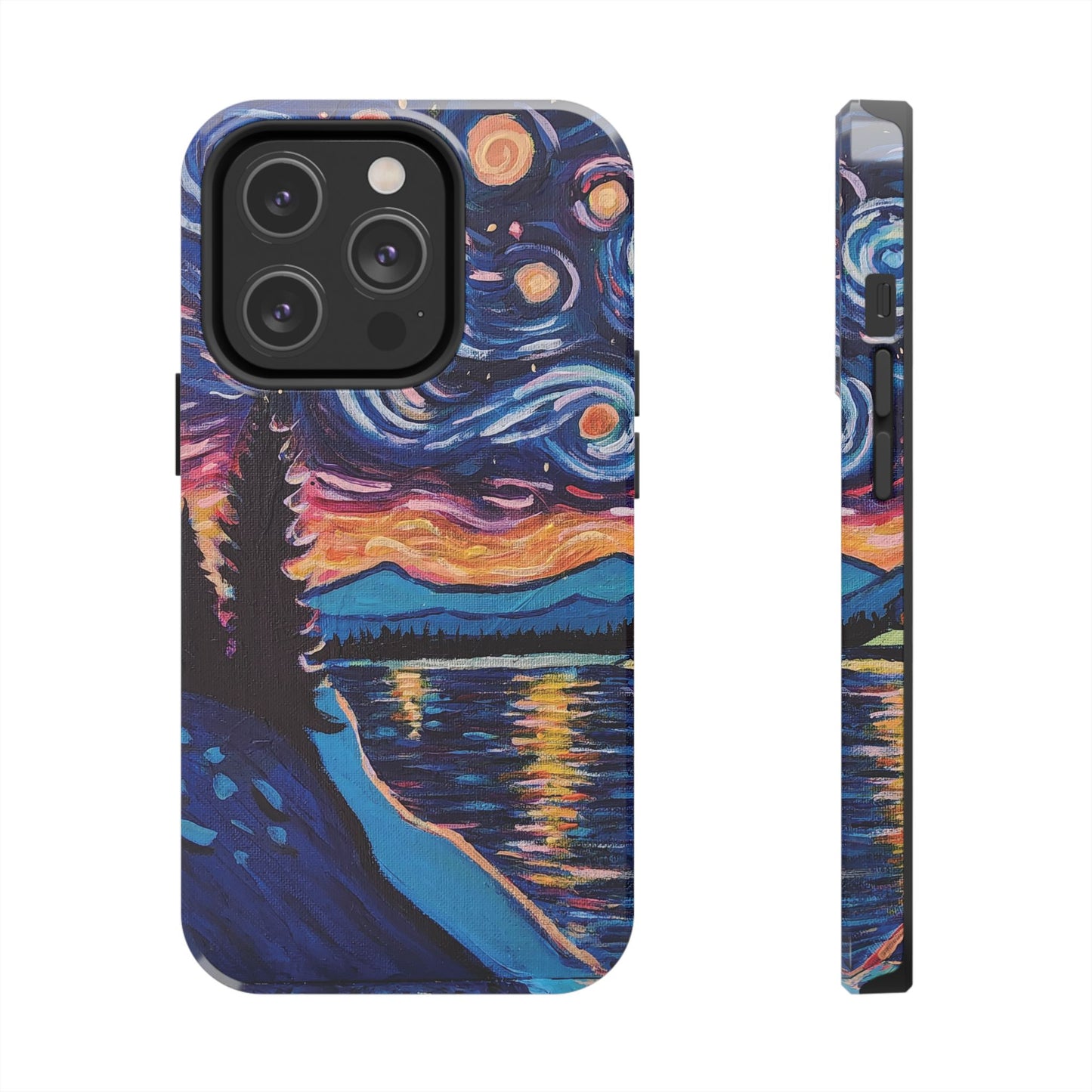 Starry Labrador Night - Tough Phone Cases