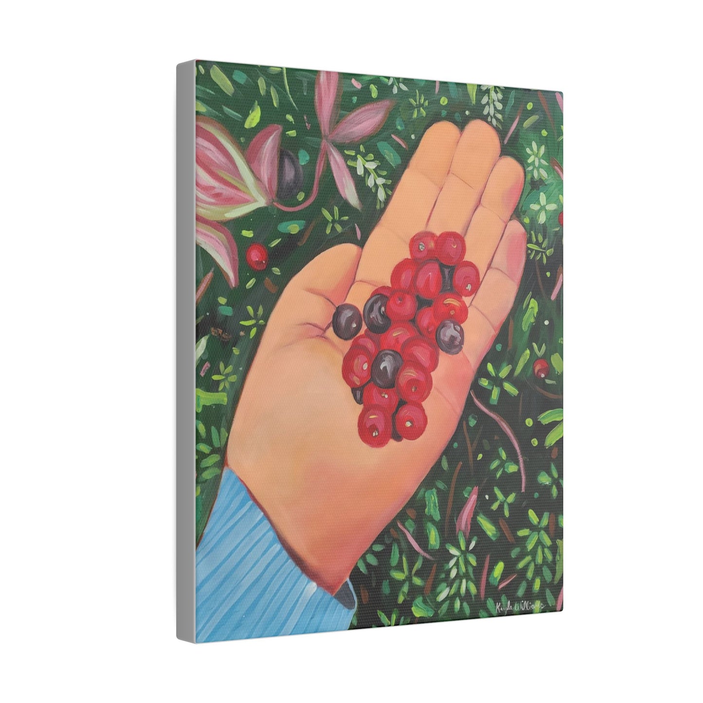 My daughter - Canvas Print - Nature-inspired Stretched Wall Decor