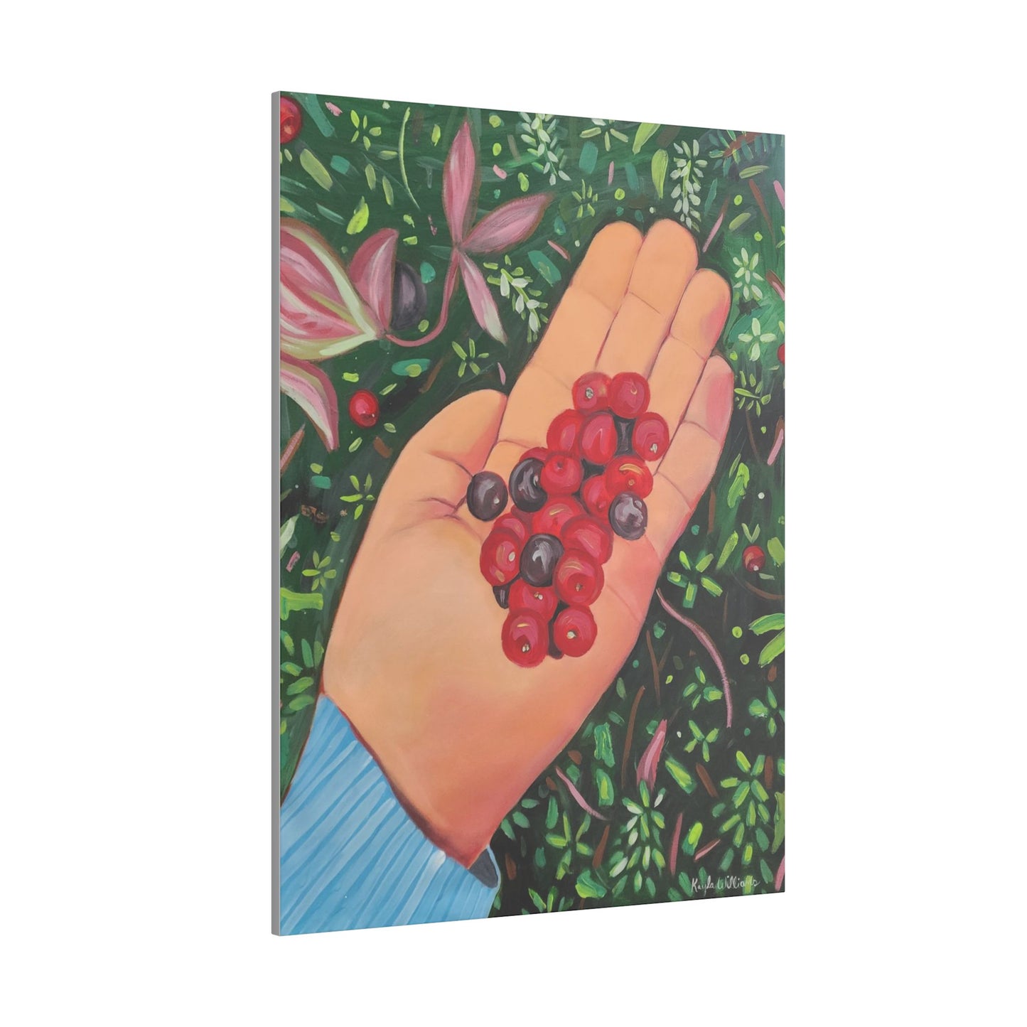 My daughter - Canvas Print - Nature-inspired Stretched Wall Decor