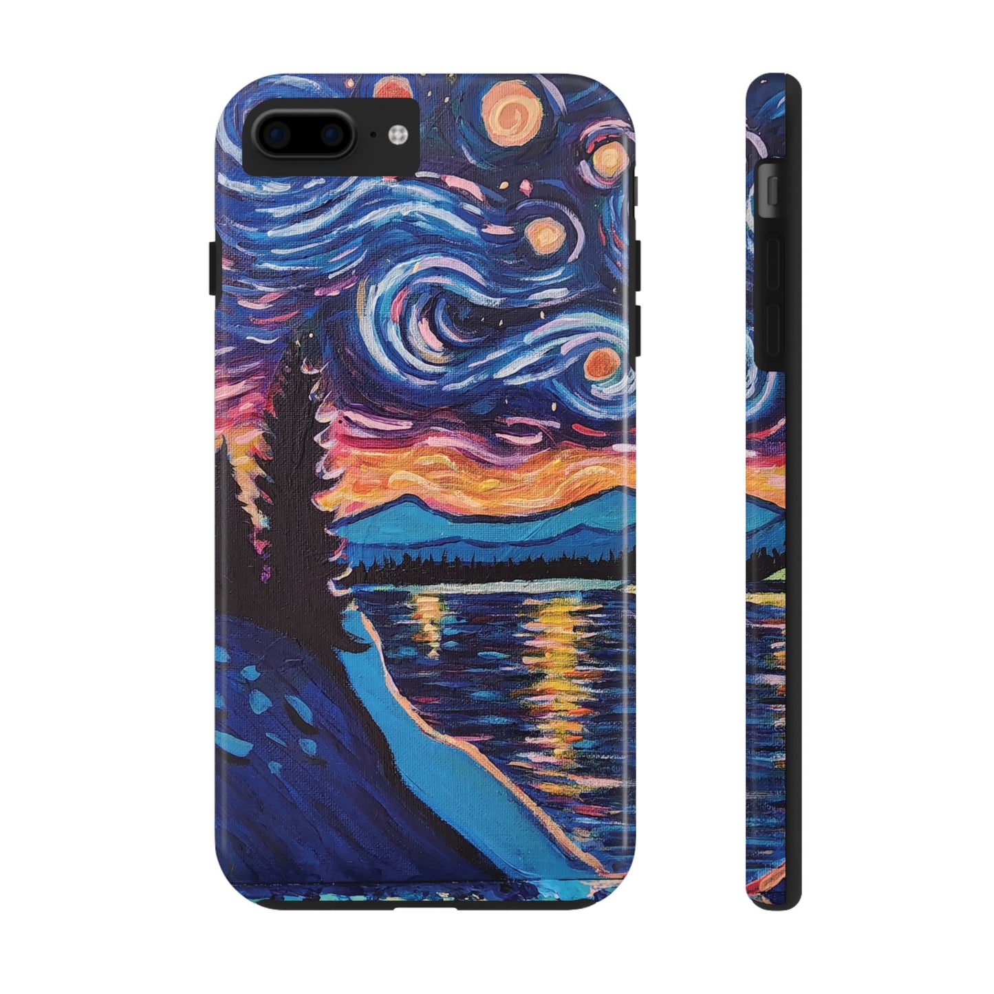 Starry Labrador Night - Tough Phone Cases