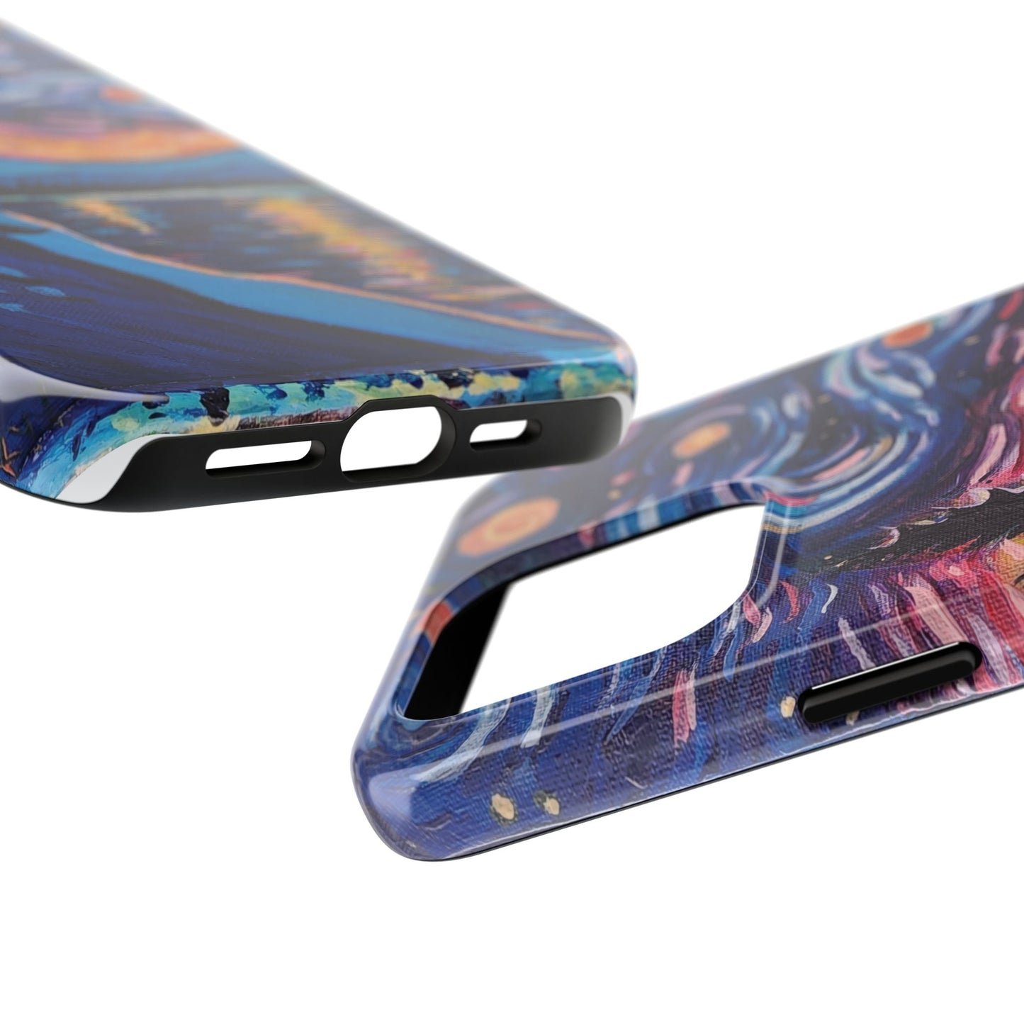 Starry Labrador Night - Tough Phone Cases