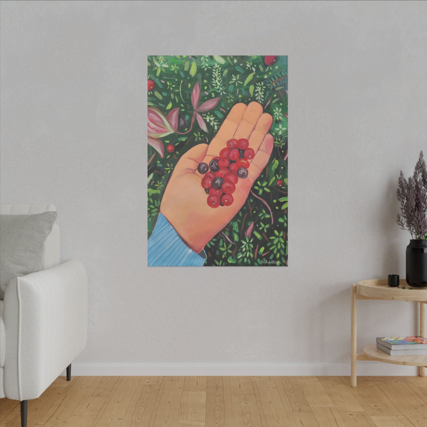 My daughter - Canvas Print - Nature-inspired Stretched Wall Decor