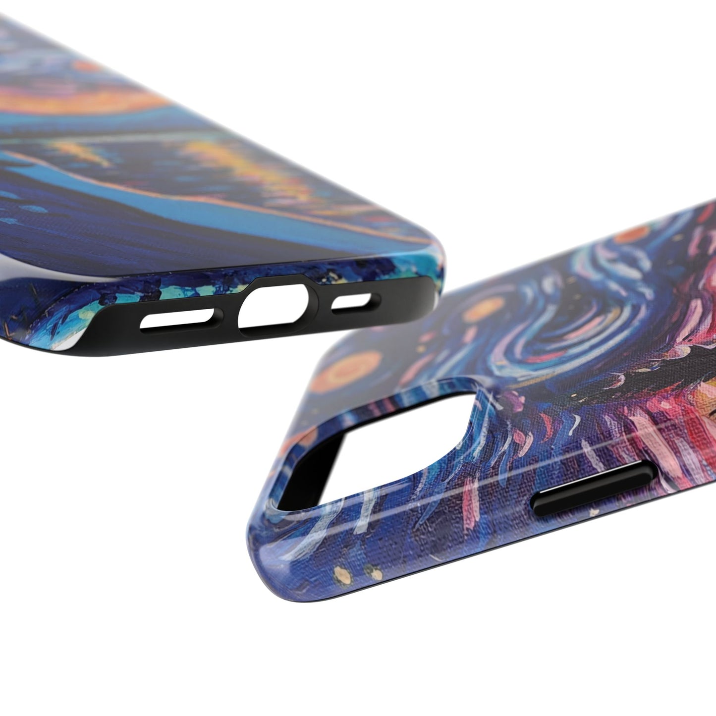 Starry Labrador Night - Tough Phone Cases