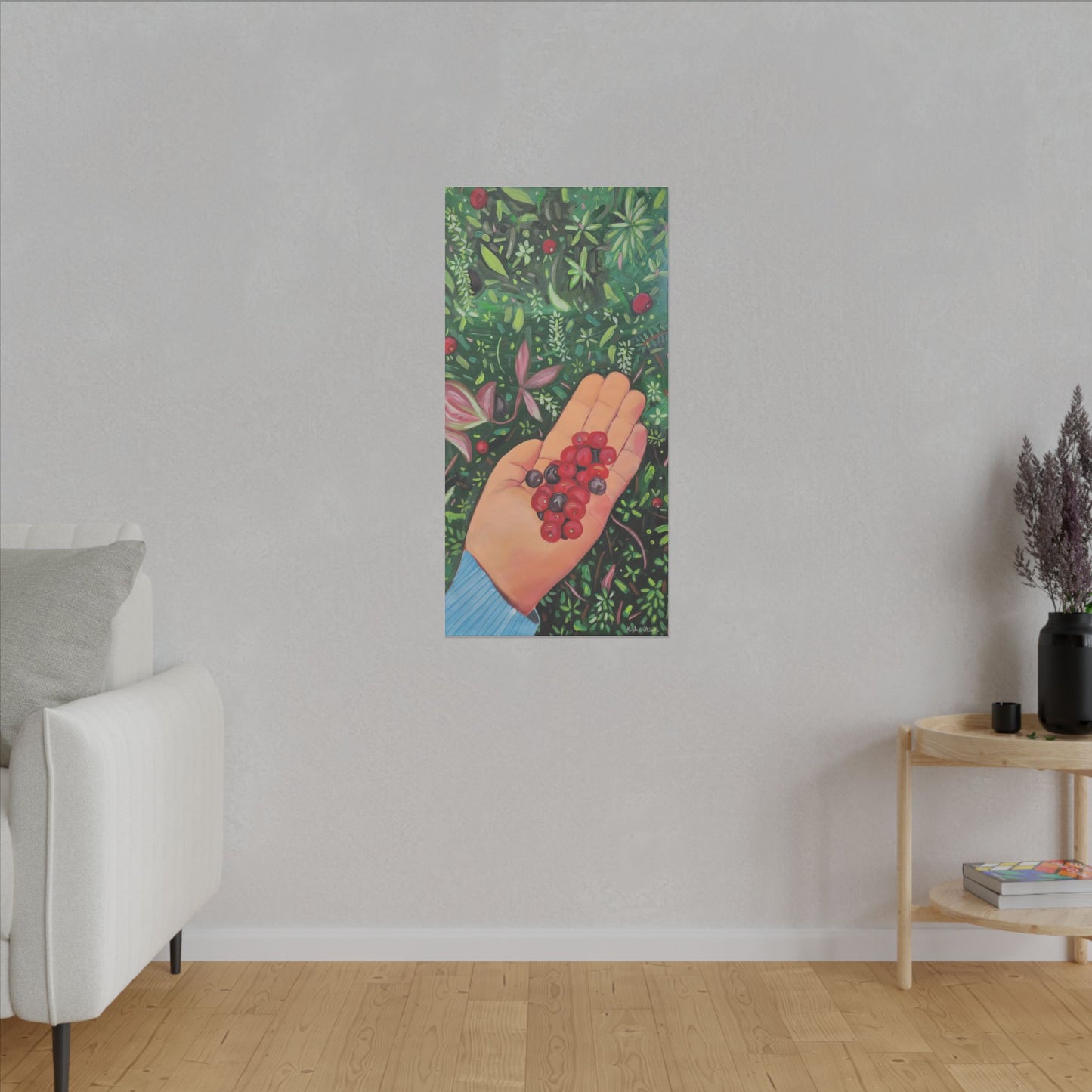 My daughter - Canvas Print - Nature-inspired Stretched Wall Decor