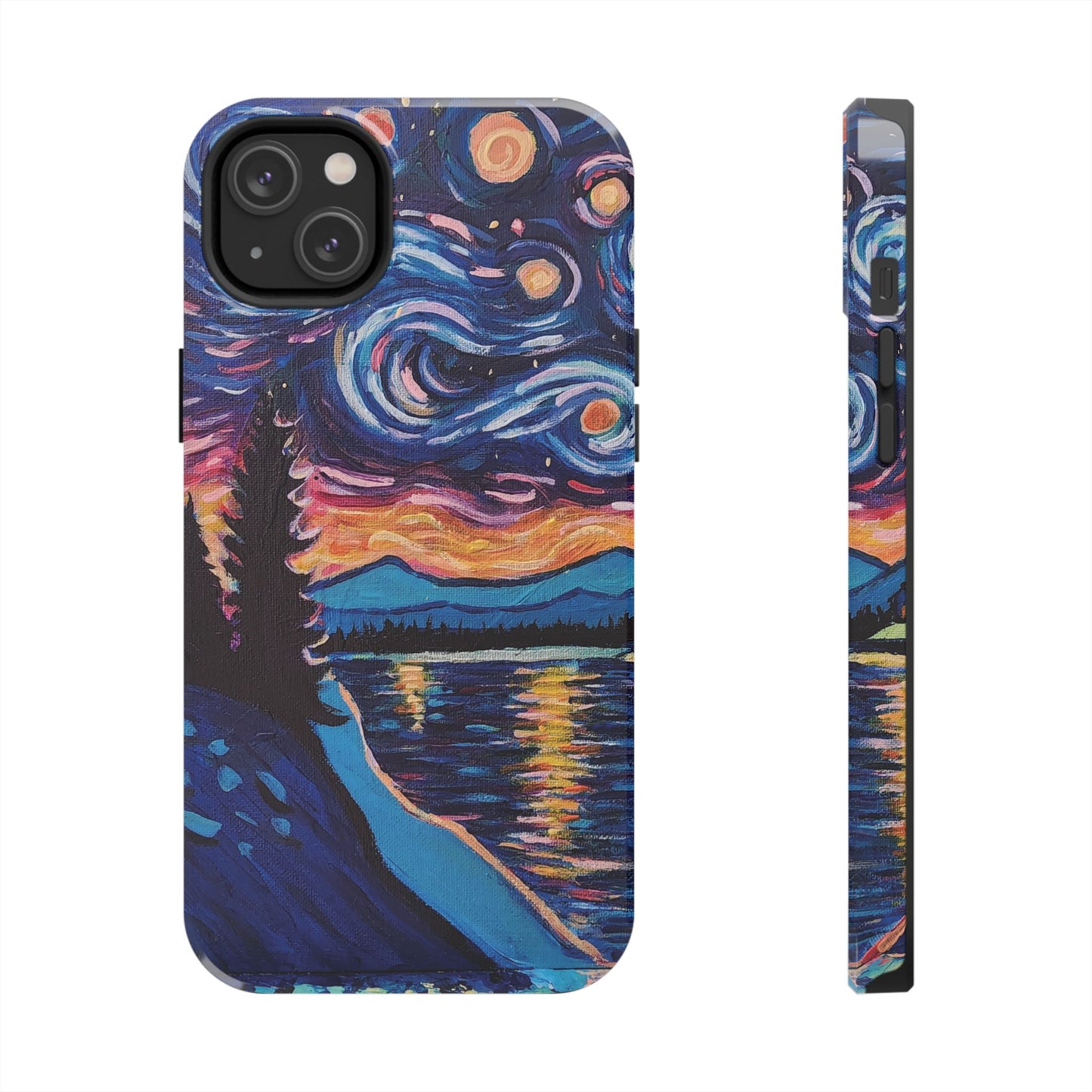 Starry Labrador Night - Tough Phone Cases
