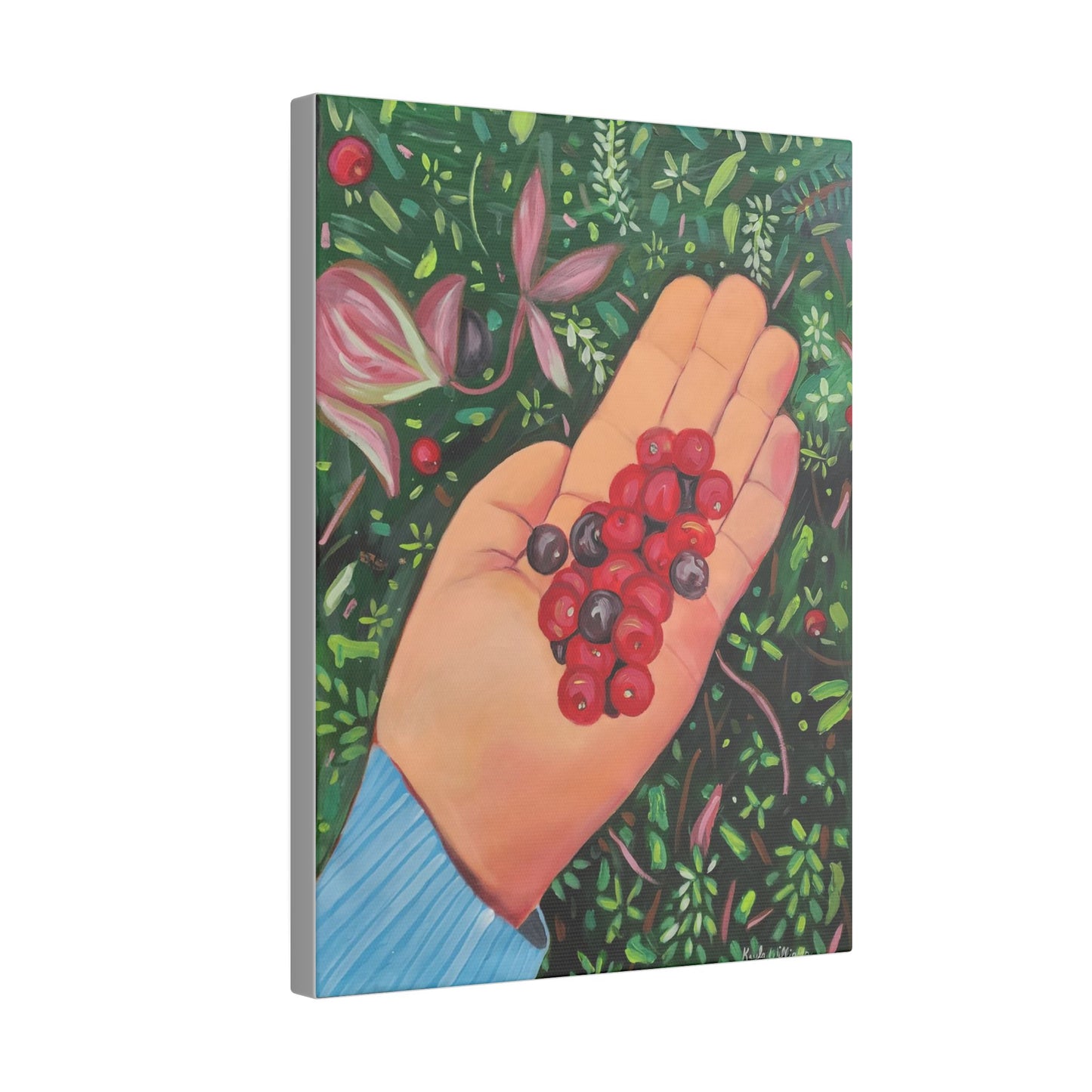 My daughter - Canvas Print - Nature-inspired Stretched Wall Decor