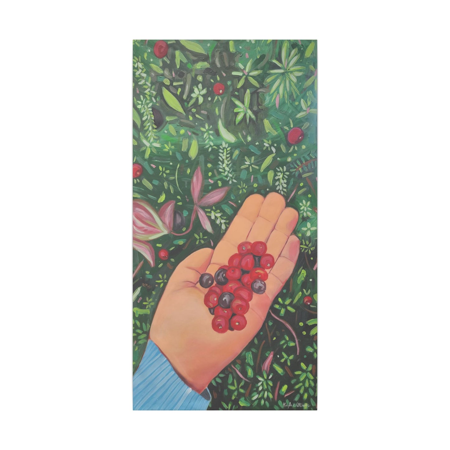 My daughter - Canvas Print - Nature-inspired Stretched Wall Decor