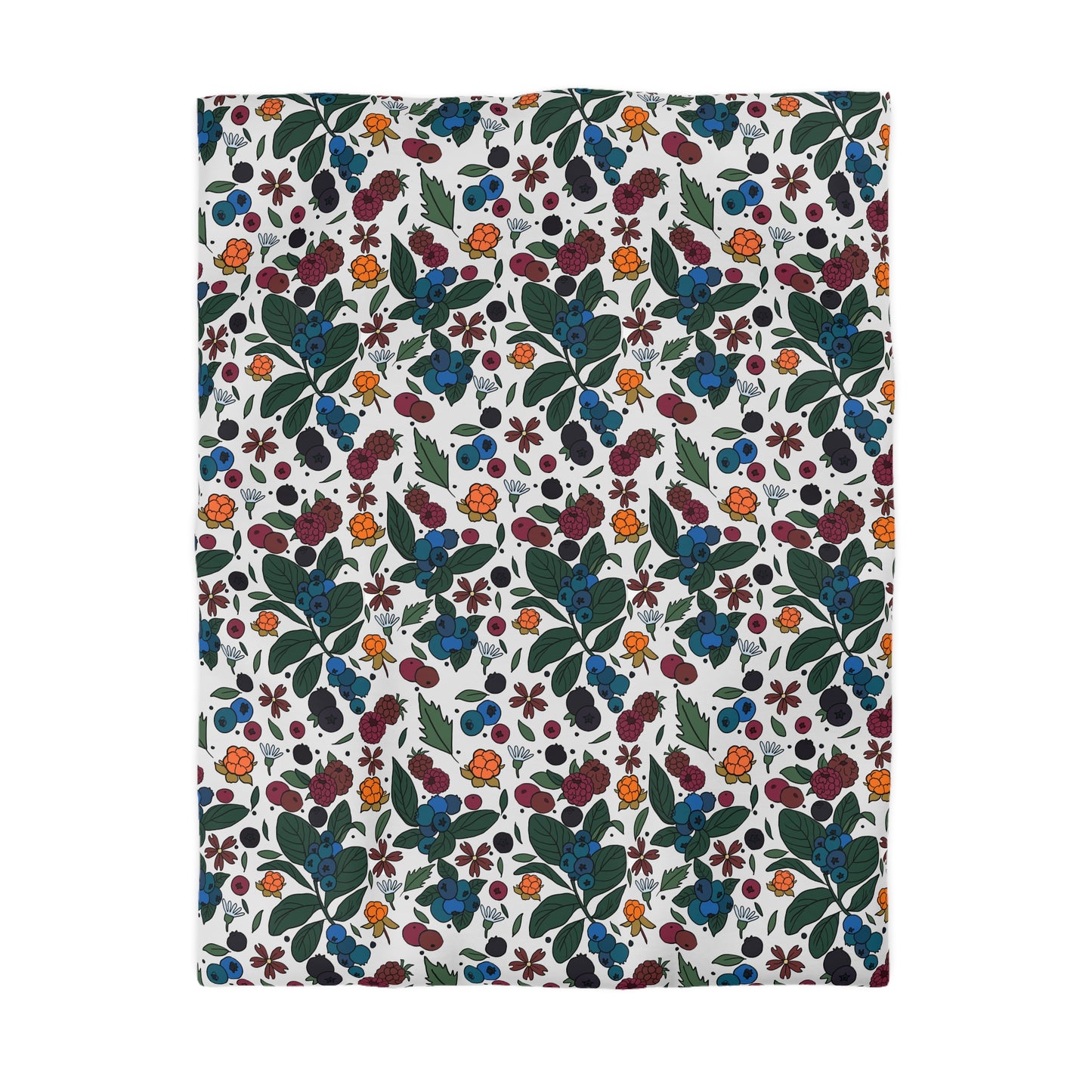 Berrypicking - Microfiber Duvet Cover