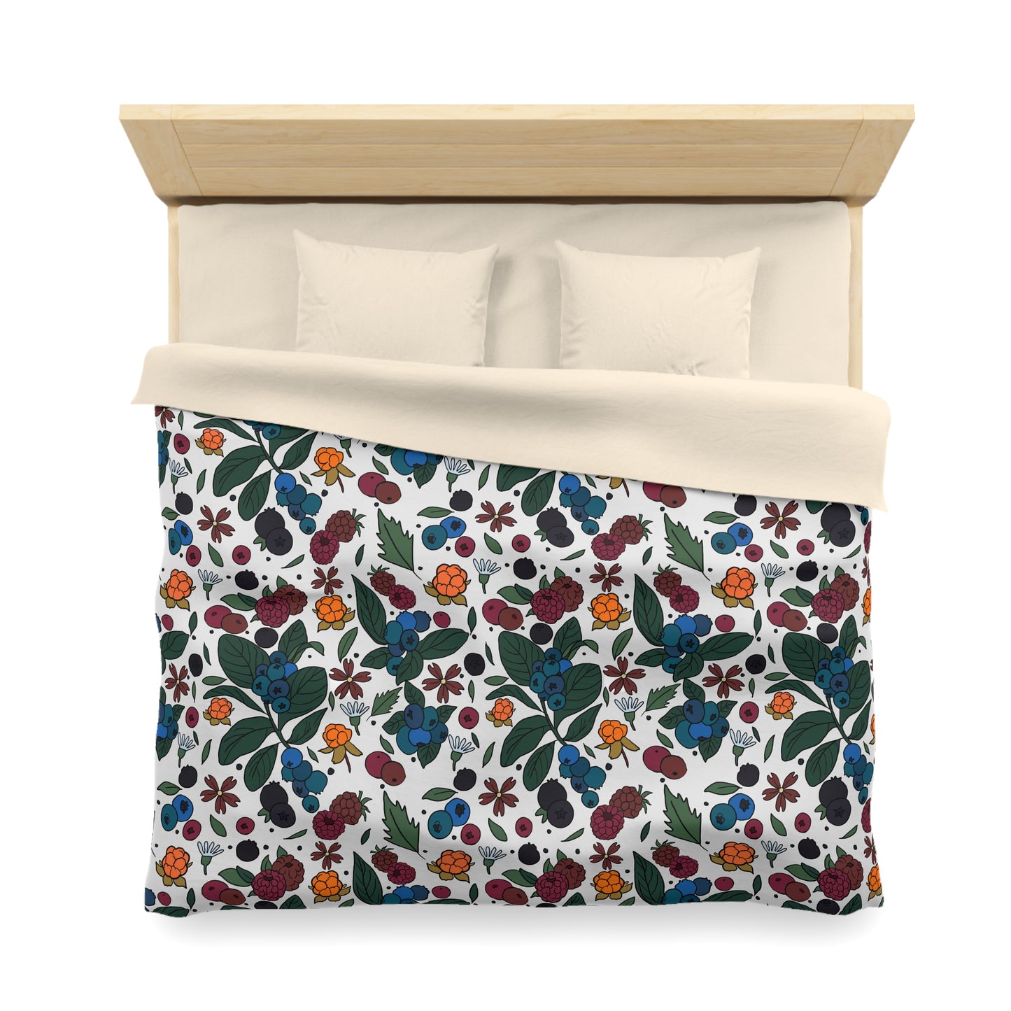 Berrypicking - Microfiber Duvet Cover