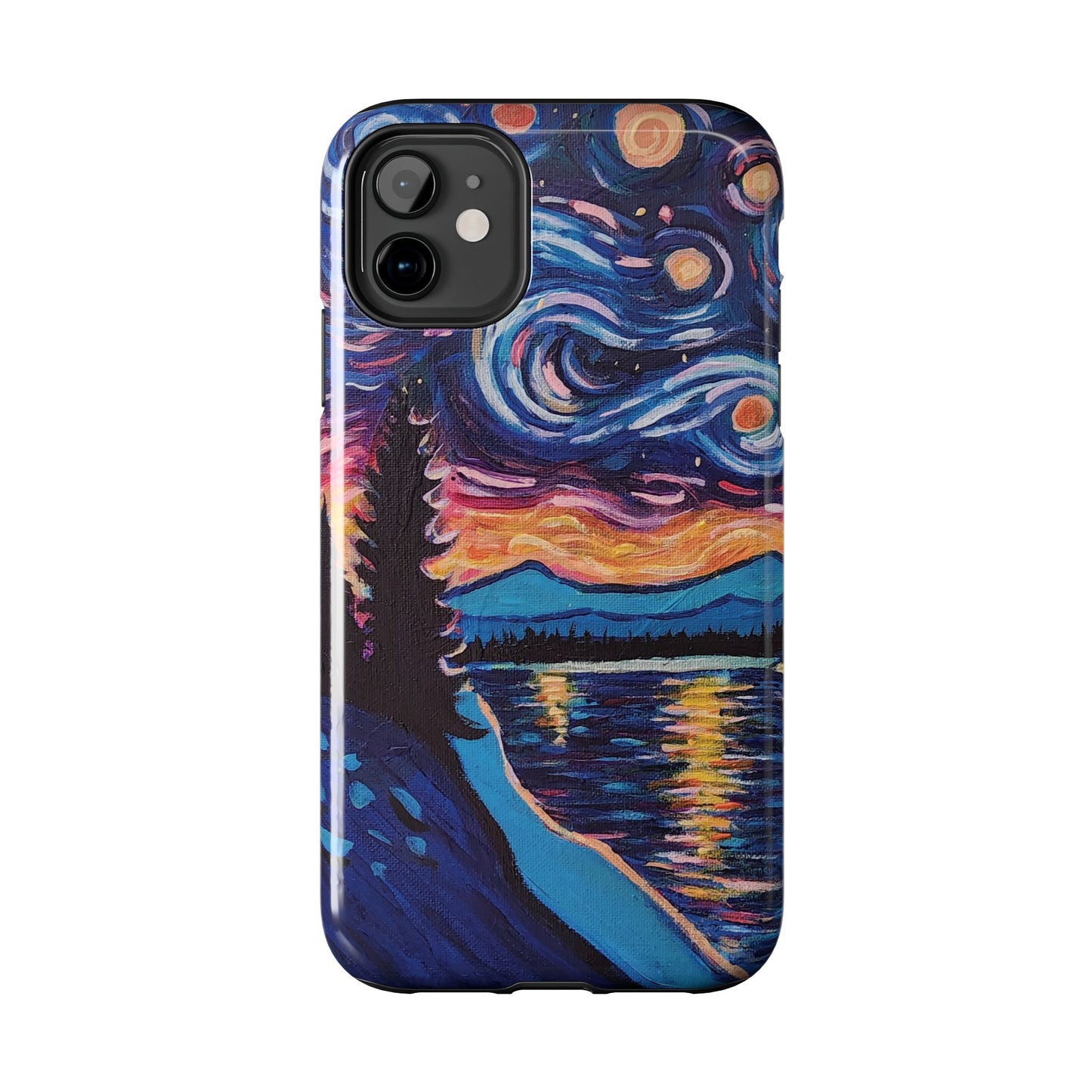 Starry Labrador Night - Tough Phone Cases