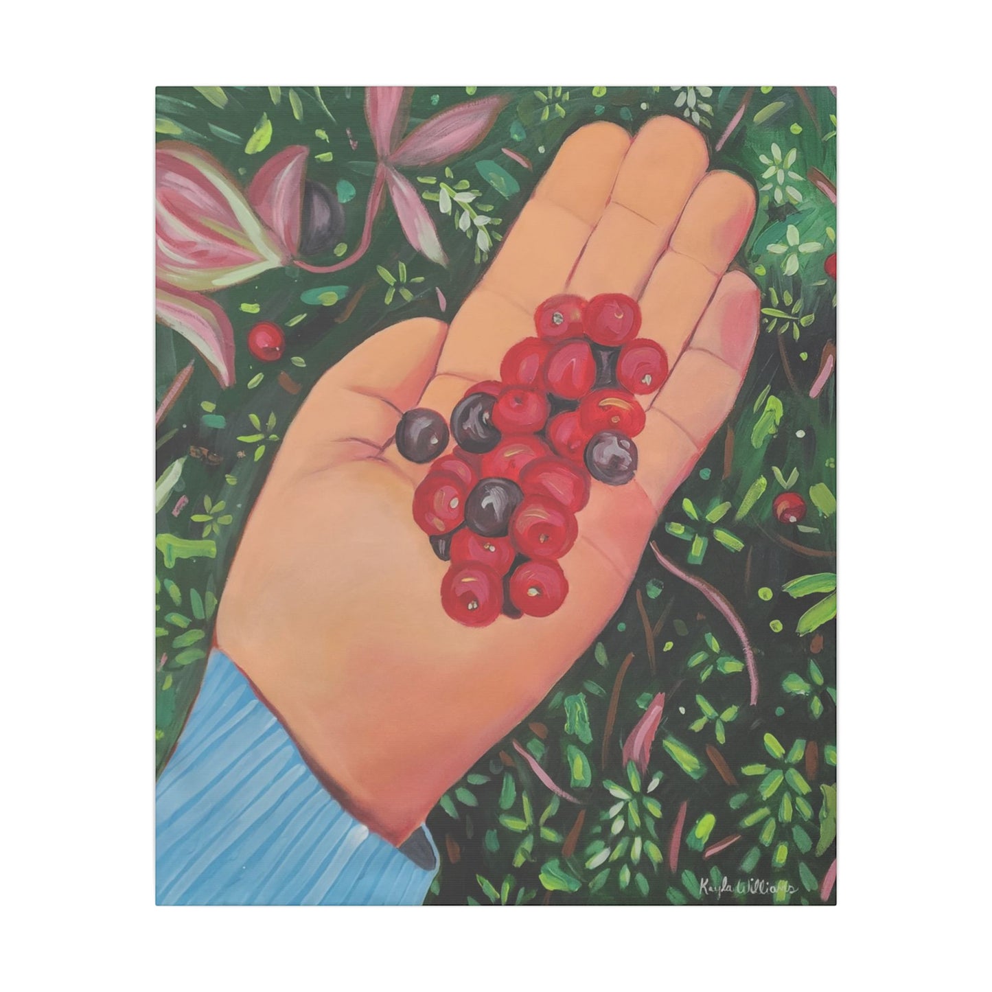 My daughter - Canvas Print - Nature-inspired Stretched Wall Decor