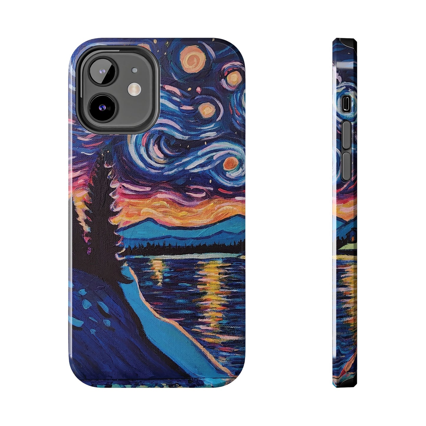 Starry Labrador Night - Tough Phone Cases