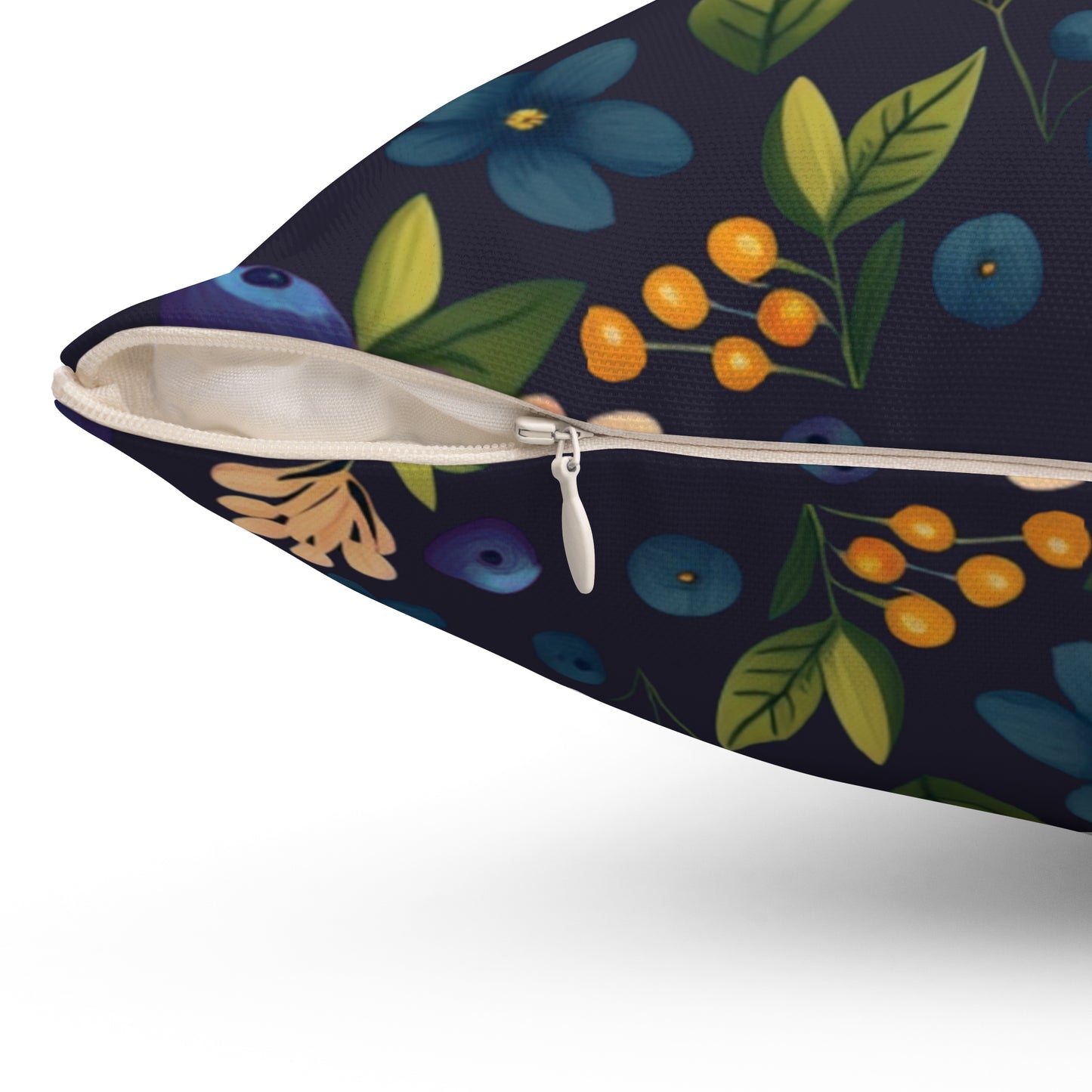 Blueberry Dream Square Pillow