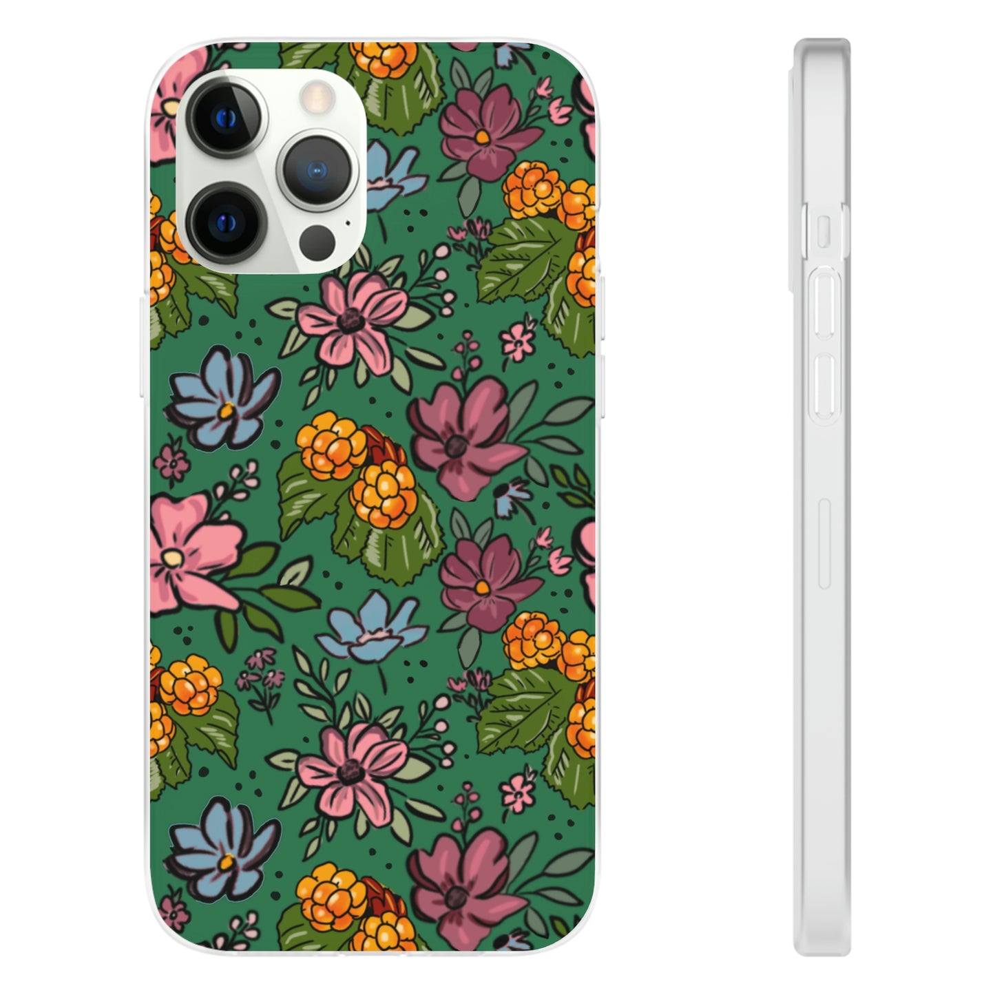 Bakeapple bloom, green - Flexi Cases