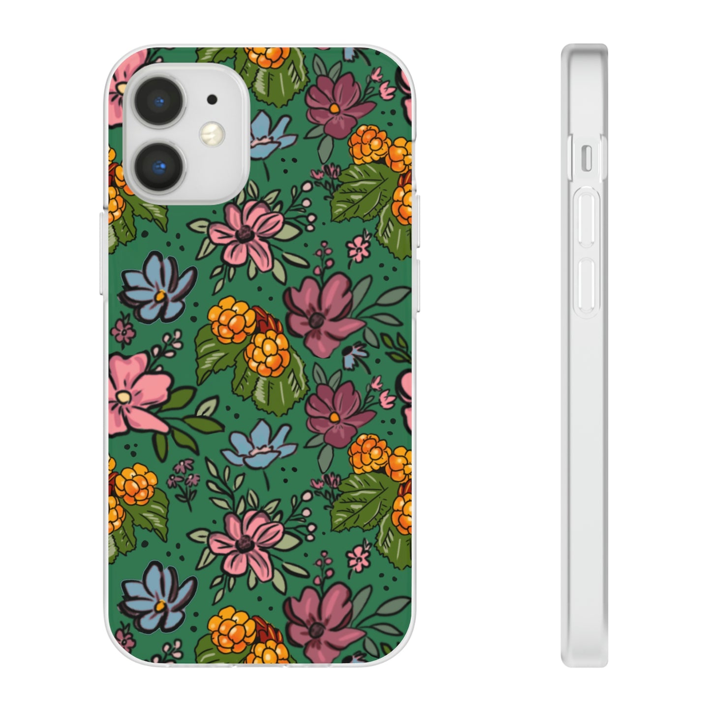 Bakeapple bloom, green - Flexi Cases