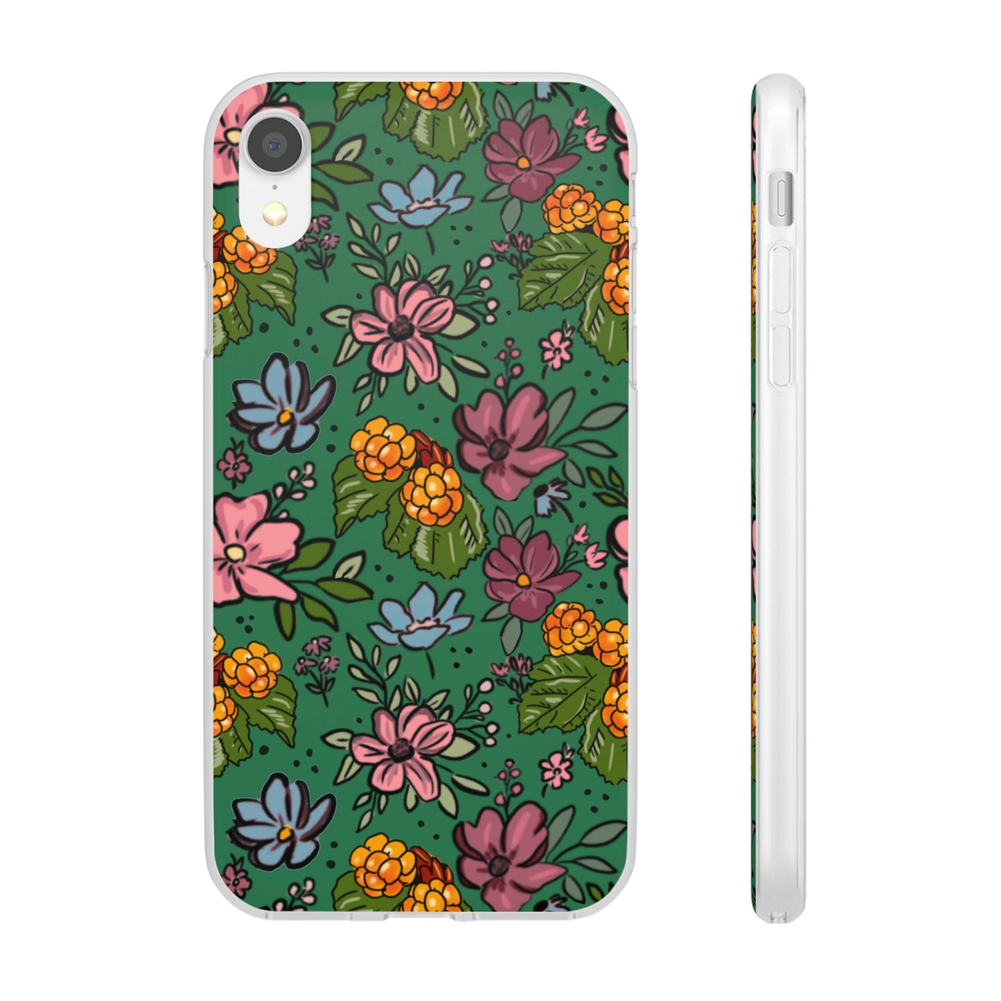 Bakeapple bloom, green - Flexi Cases