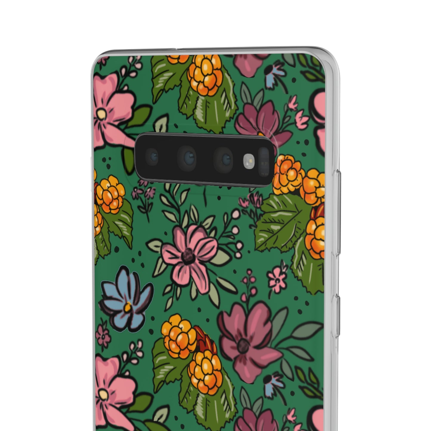 Bakeapple bloom, green - Flexi Cases