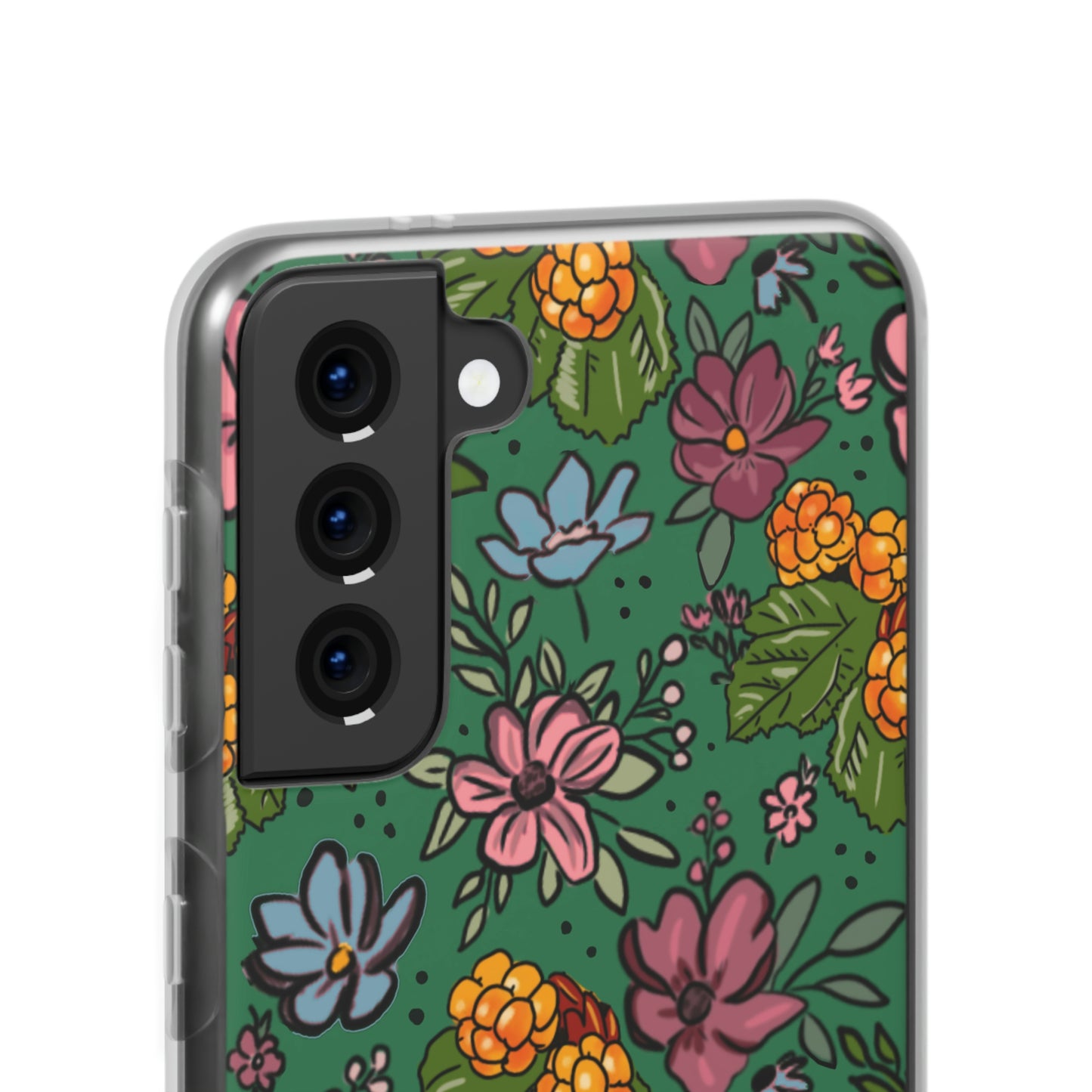 Bakeapple bloom, green - Flexi Cases