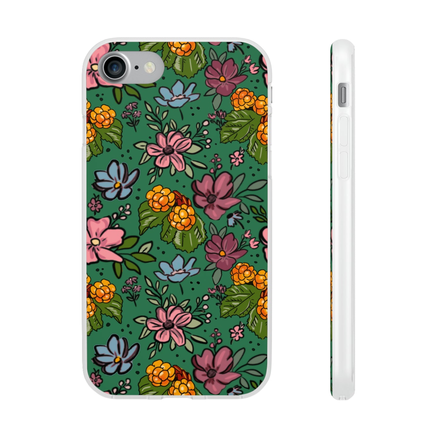 Bakeapple bloom, green - Flexi Cases