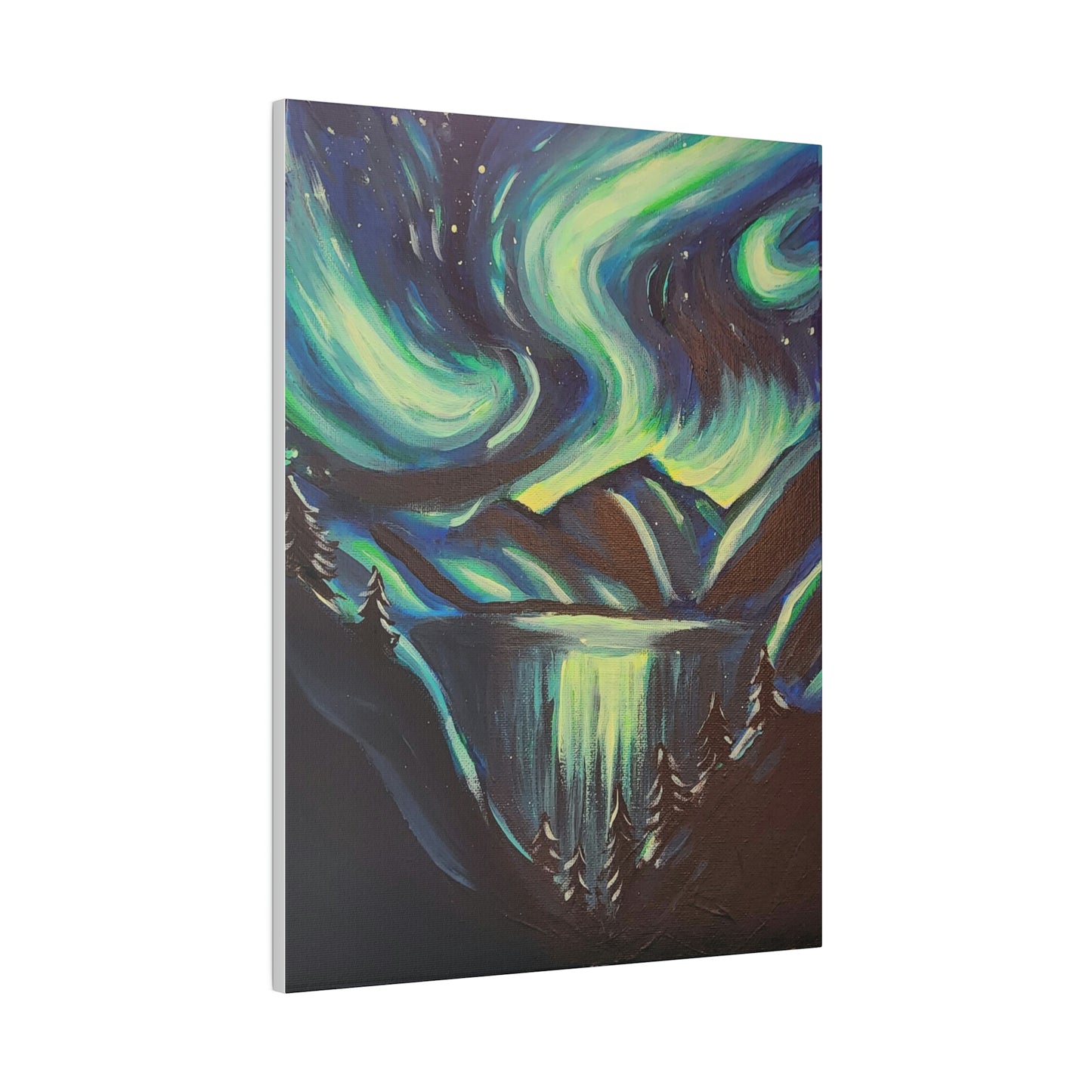 Neon lights - Matte Canvas, Stretched, 0.75"