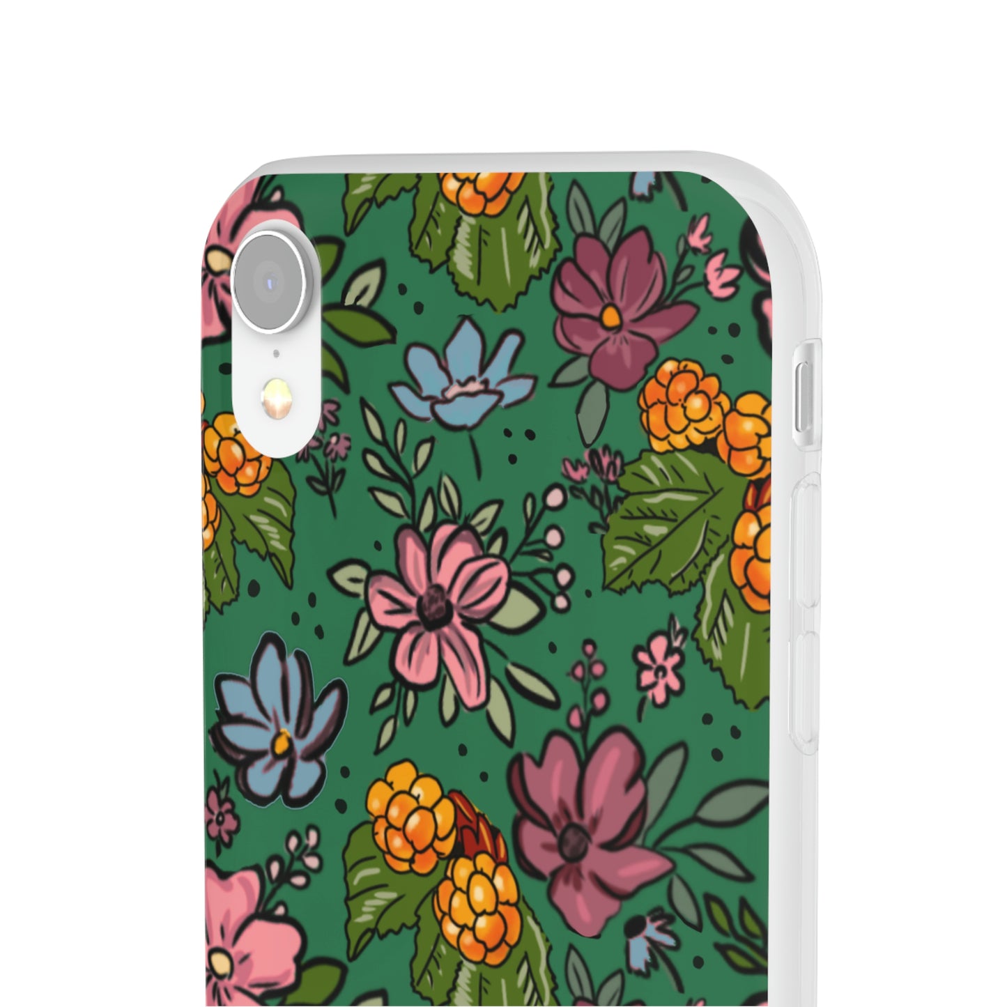 Bakeapple bloom, green - Flexi Cases