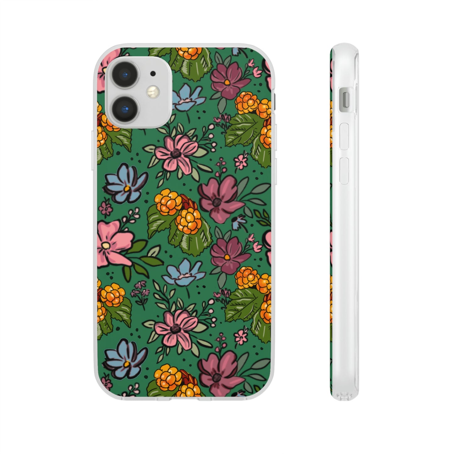 Bakeapple bloom, green - Flexi Cases