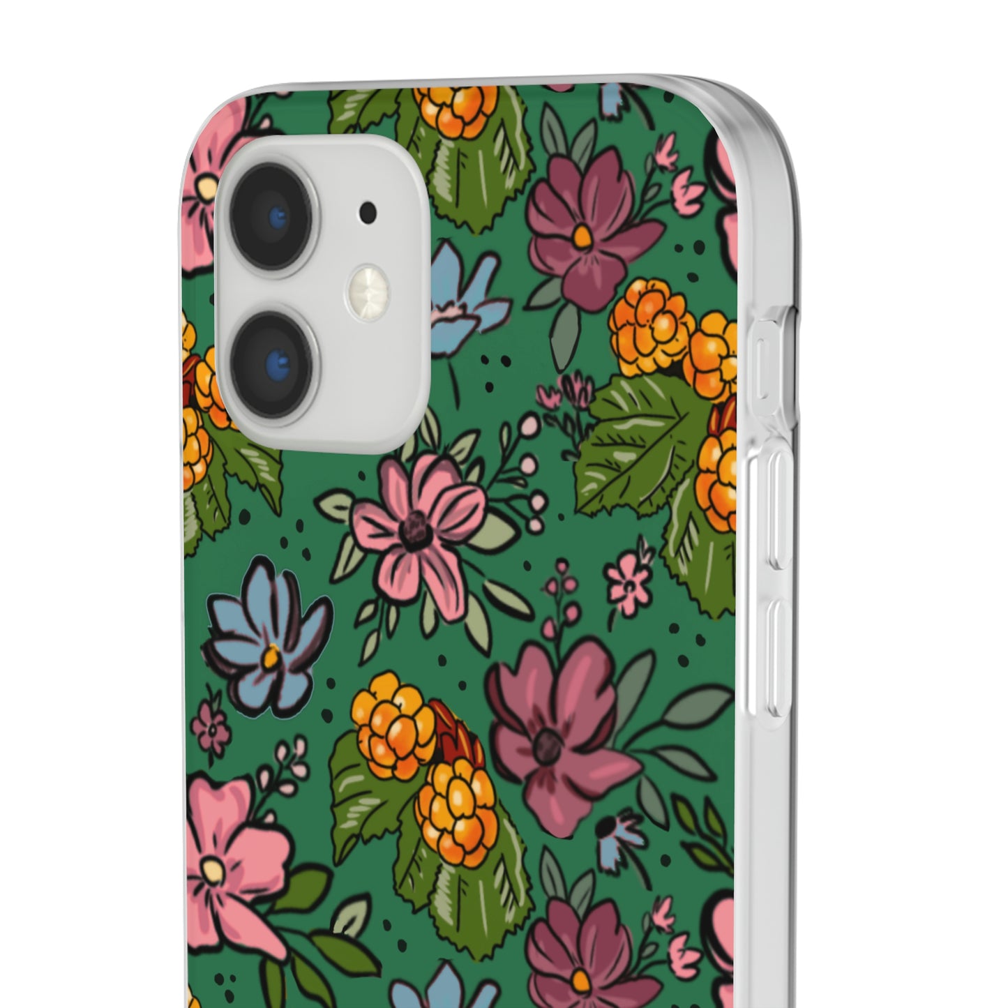 Bakeapple bloom, green - Flexi Cases